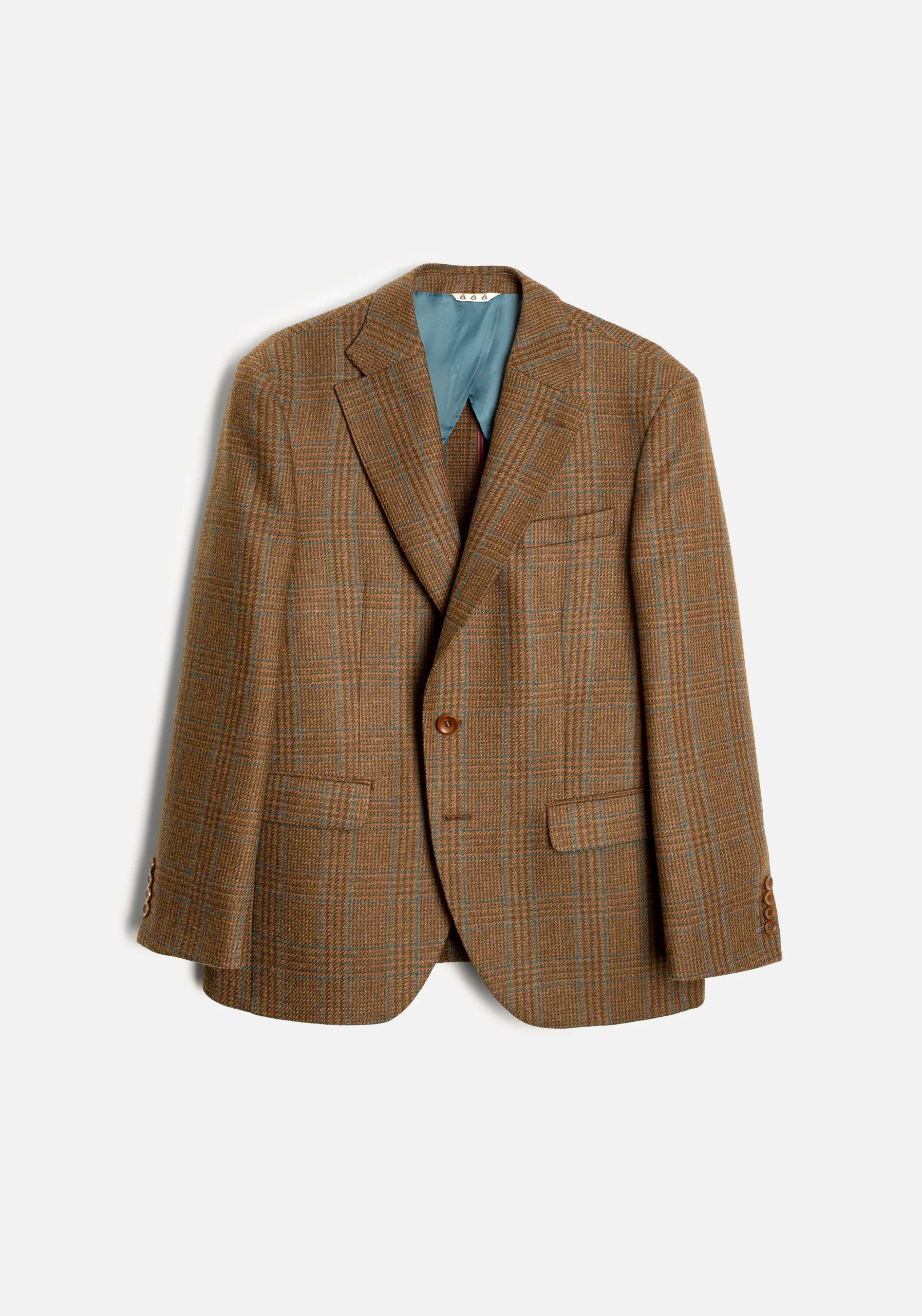 Blazer H Poet Lana Principe de Gales Beige