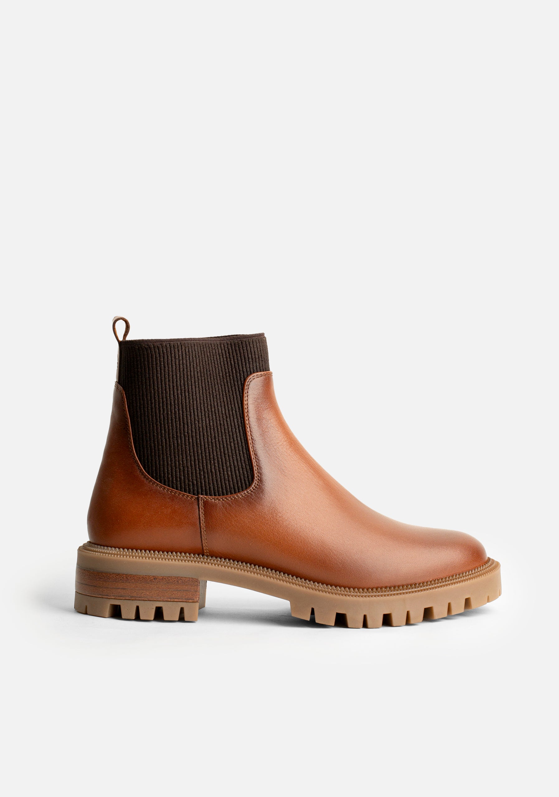 Botas Chelsea Mujer Marrón