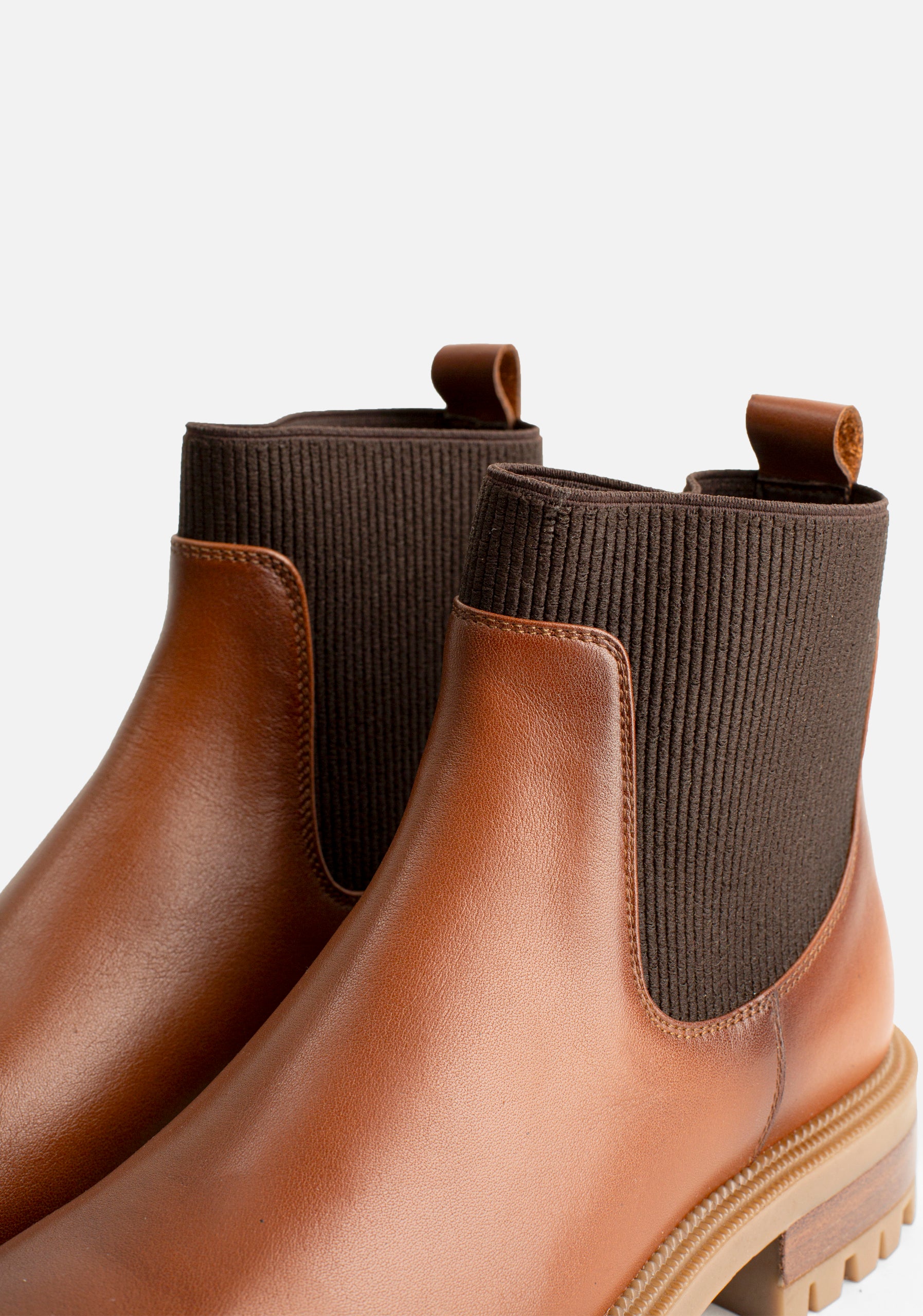 Botas Chelsea Mujer Marrón