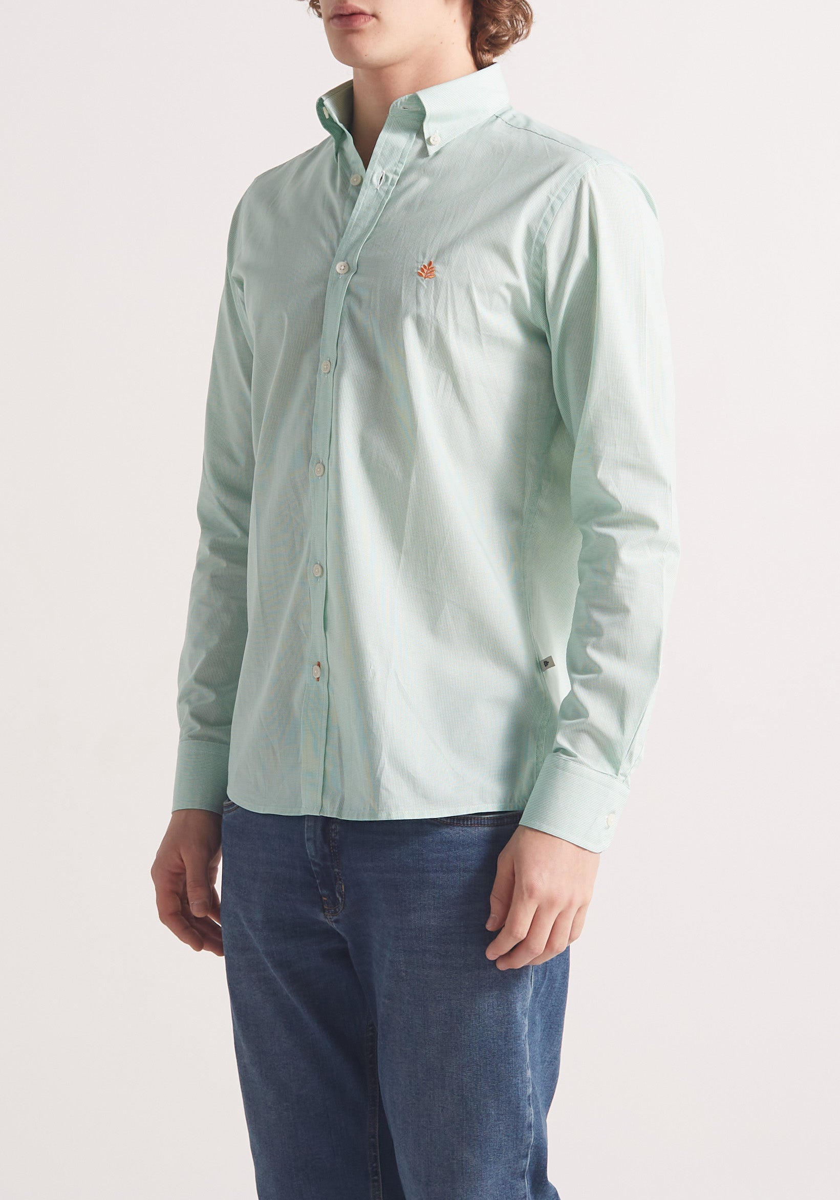 Camisa Whitman Cuadros Peq. Verde - Blanco Cbd