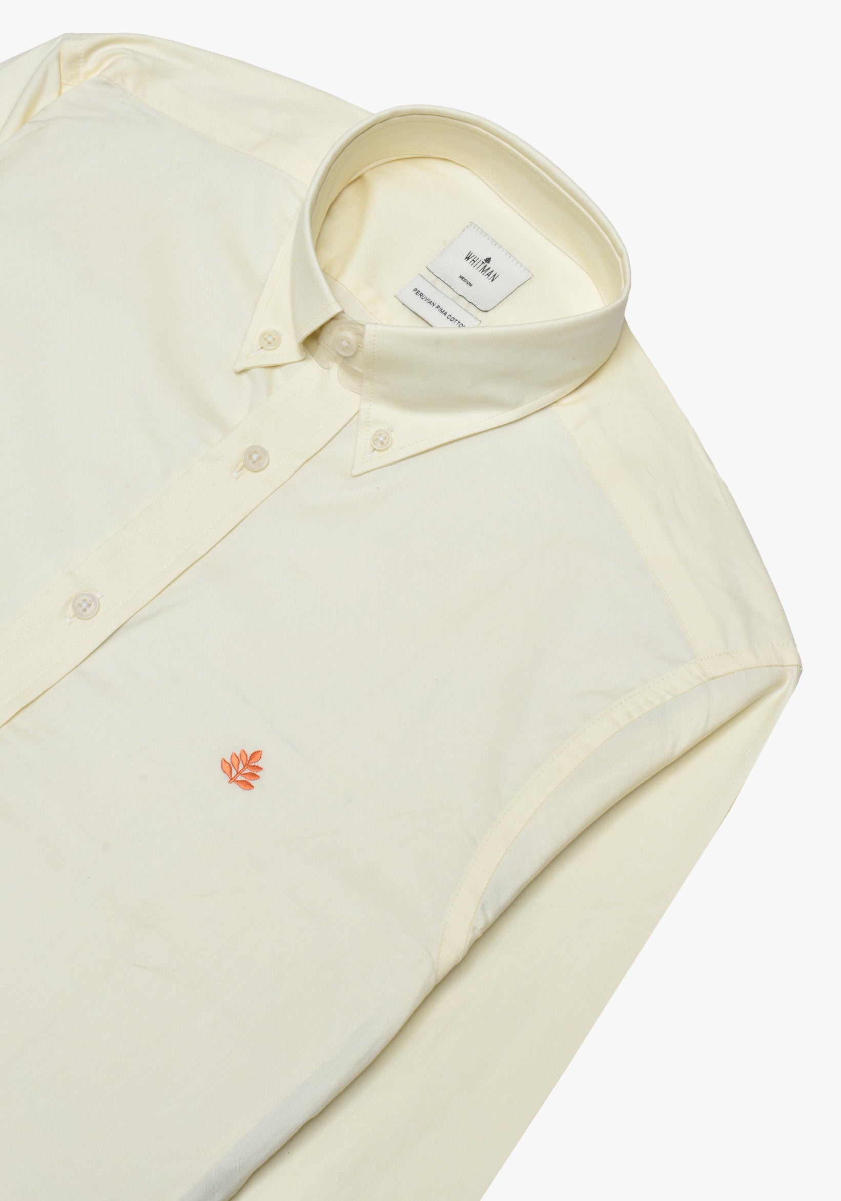 Camisa Amarilla Cuello Button Down L-Nar