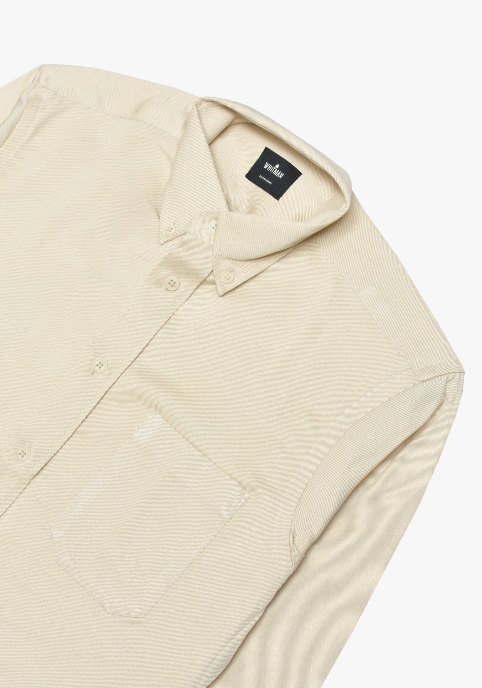 Camisa Bolsillo Hueso