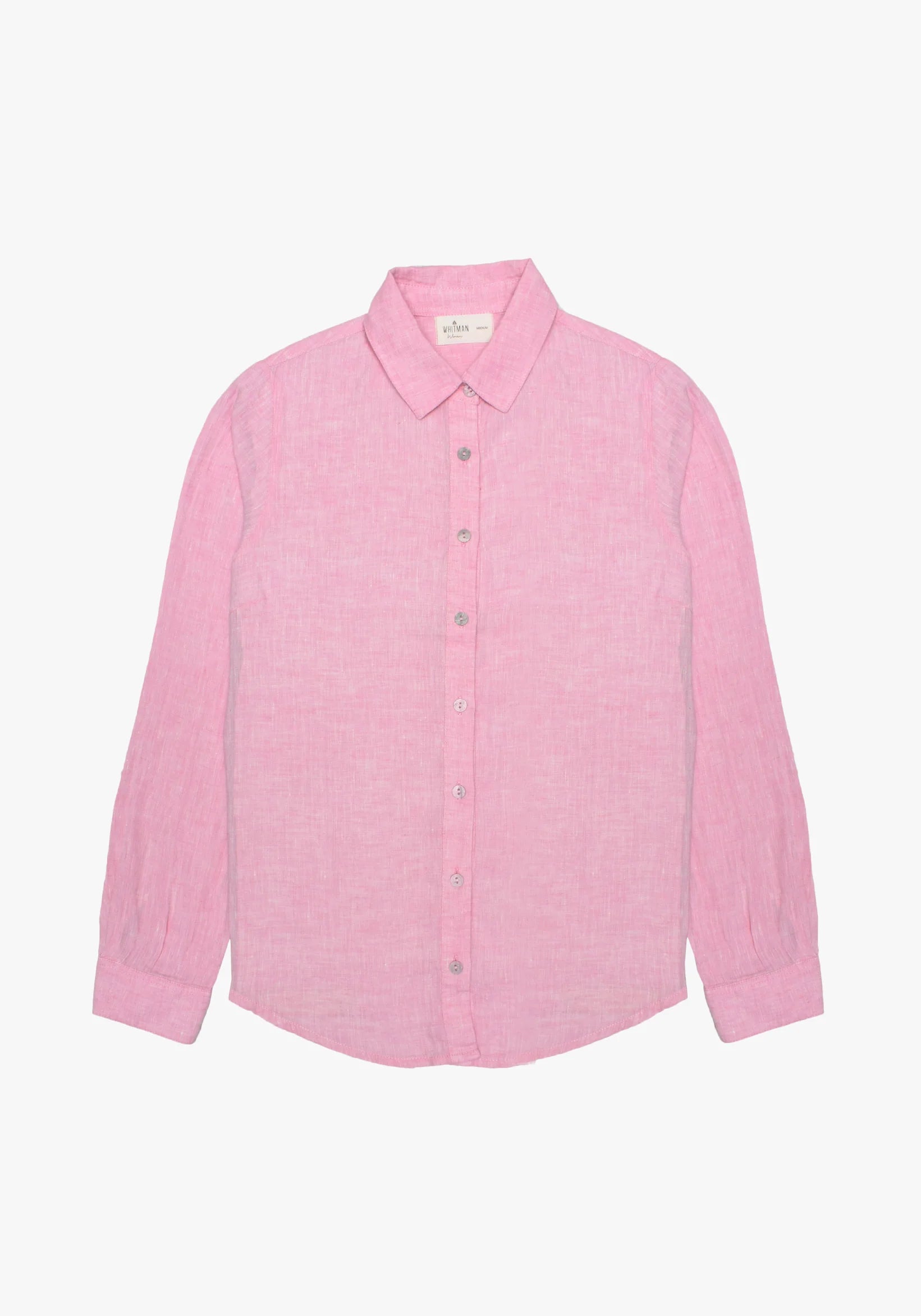 Camisa Bruna Lino Rosado