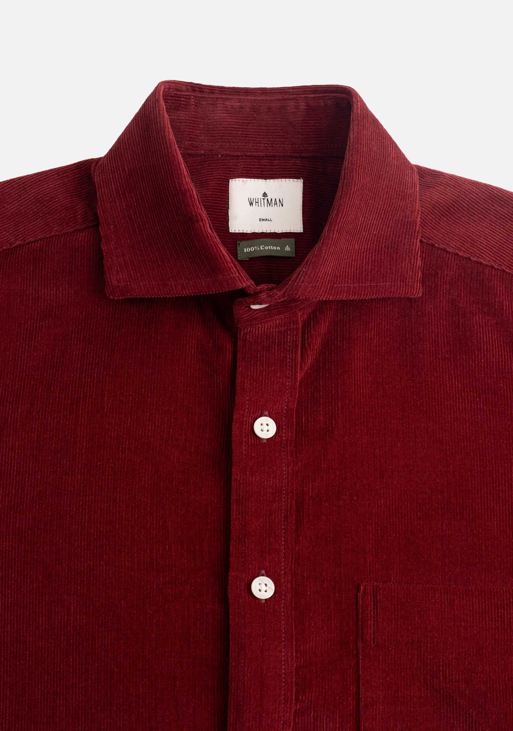 Camisa Burnette Vino Tinto