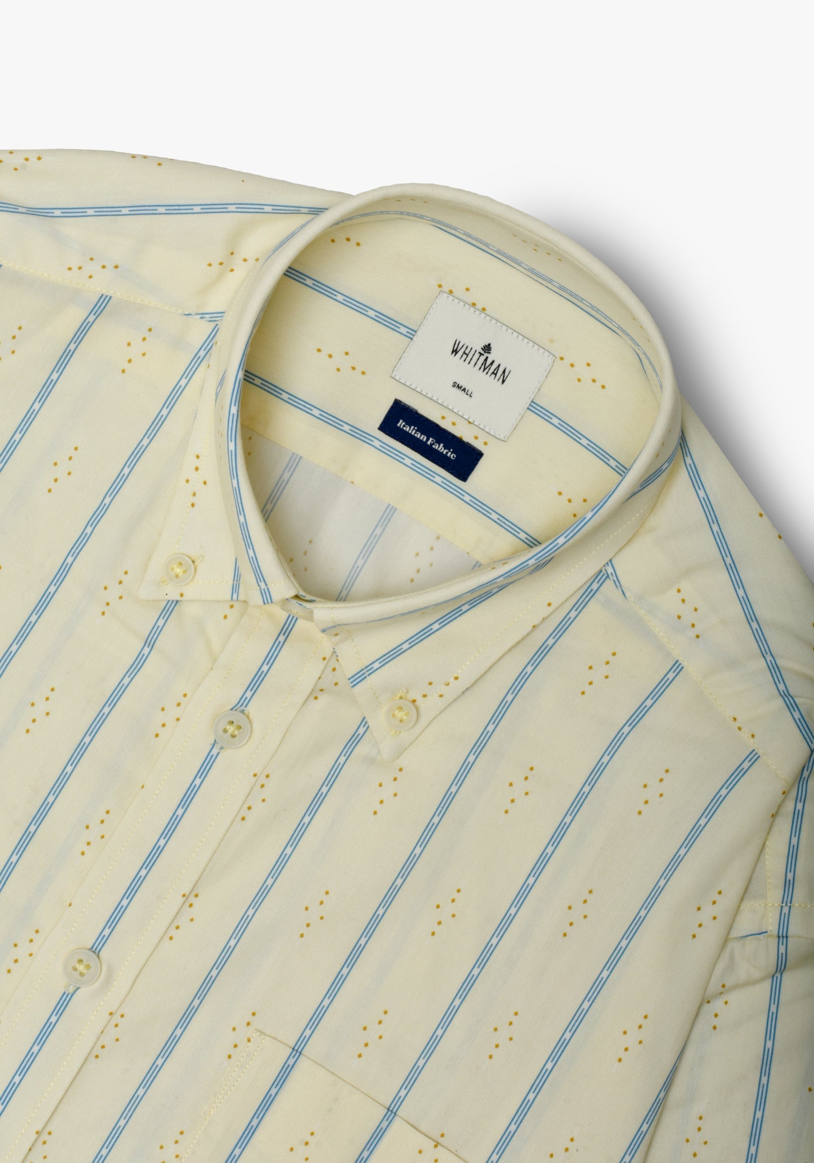 Camisa Cdb Rayas Fondo Amarillo