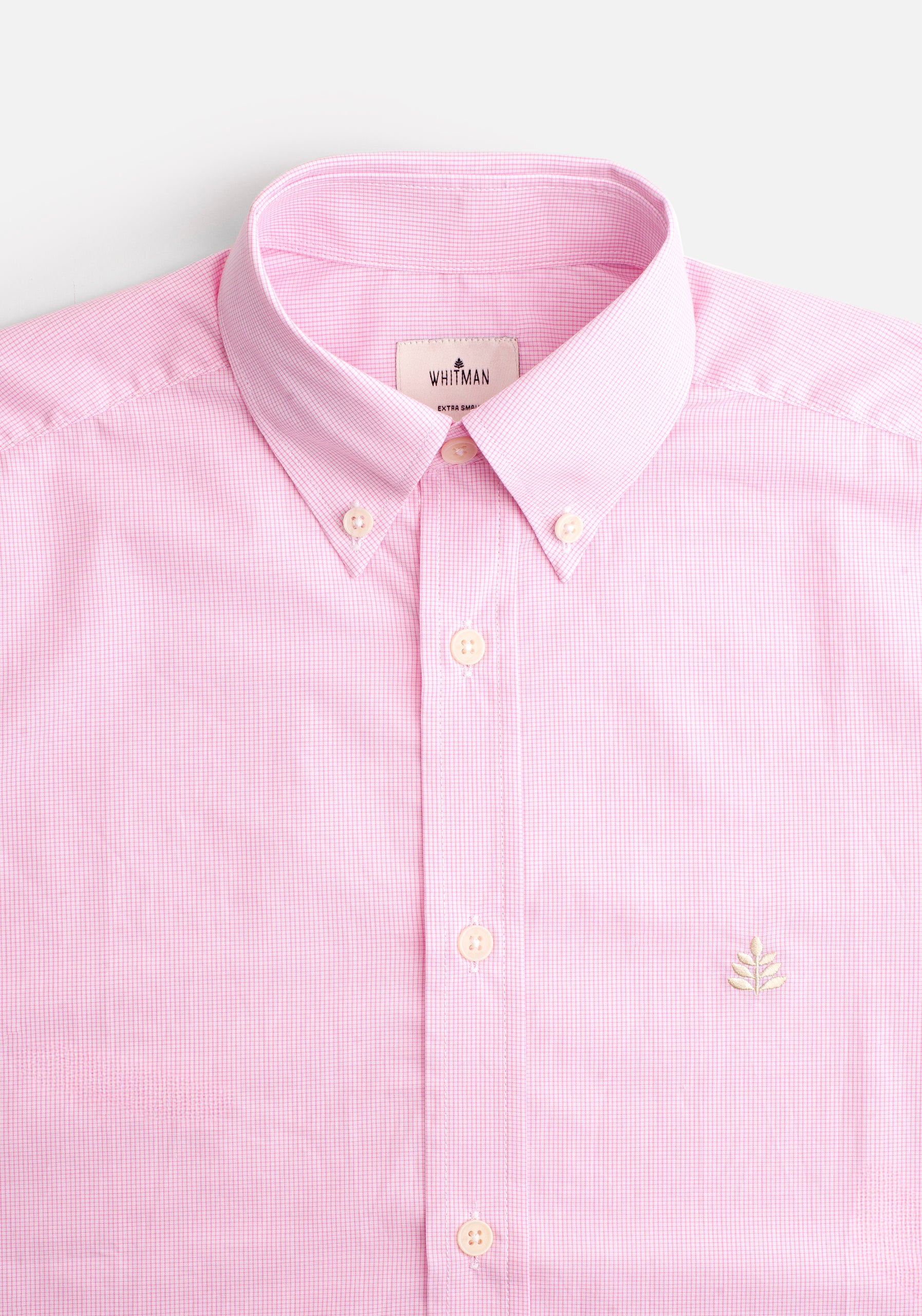 Camisa Cuadros Peq Rosada - Blanco CBD L-Mar