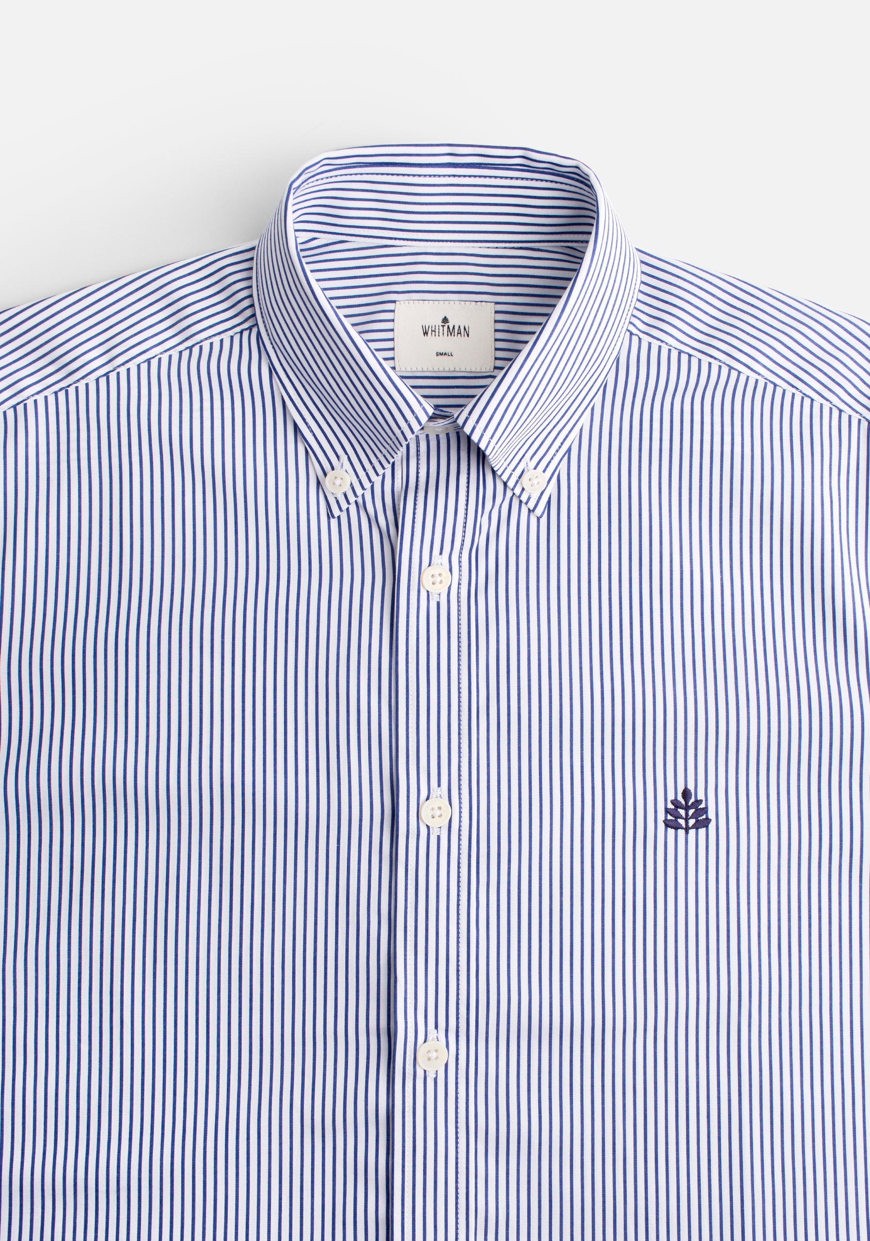 Camisa H CBD Rayas Med. L-Atn Azul Osc.