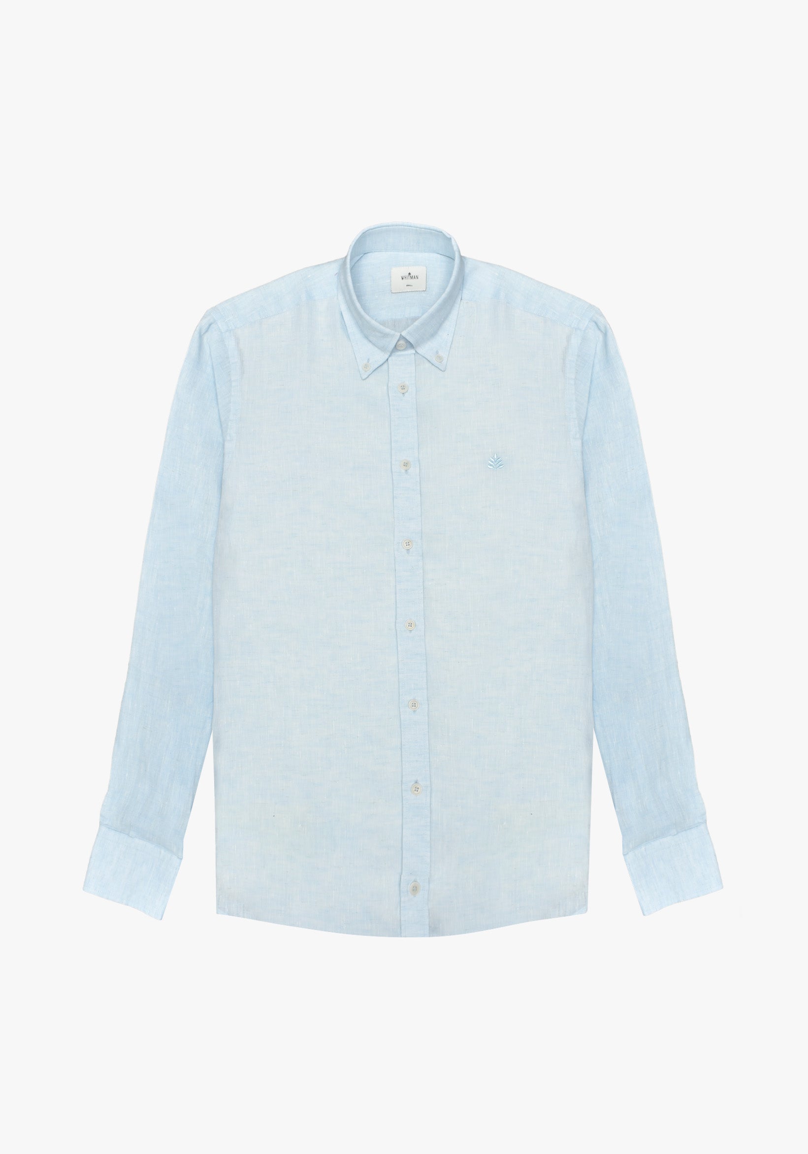 Camisa Lino Cbd Azul Celeste