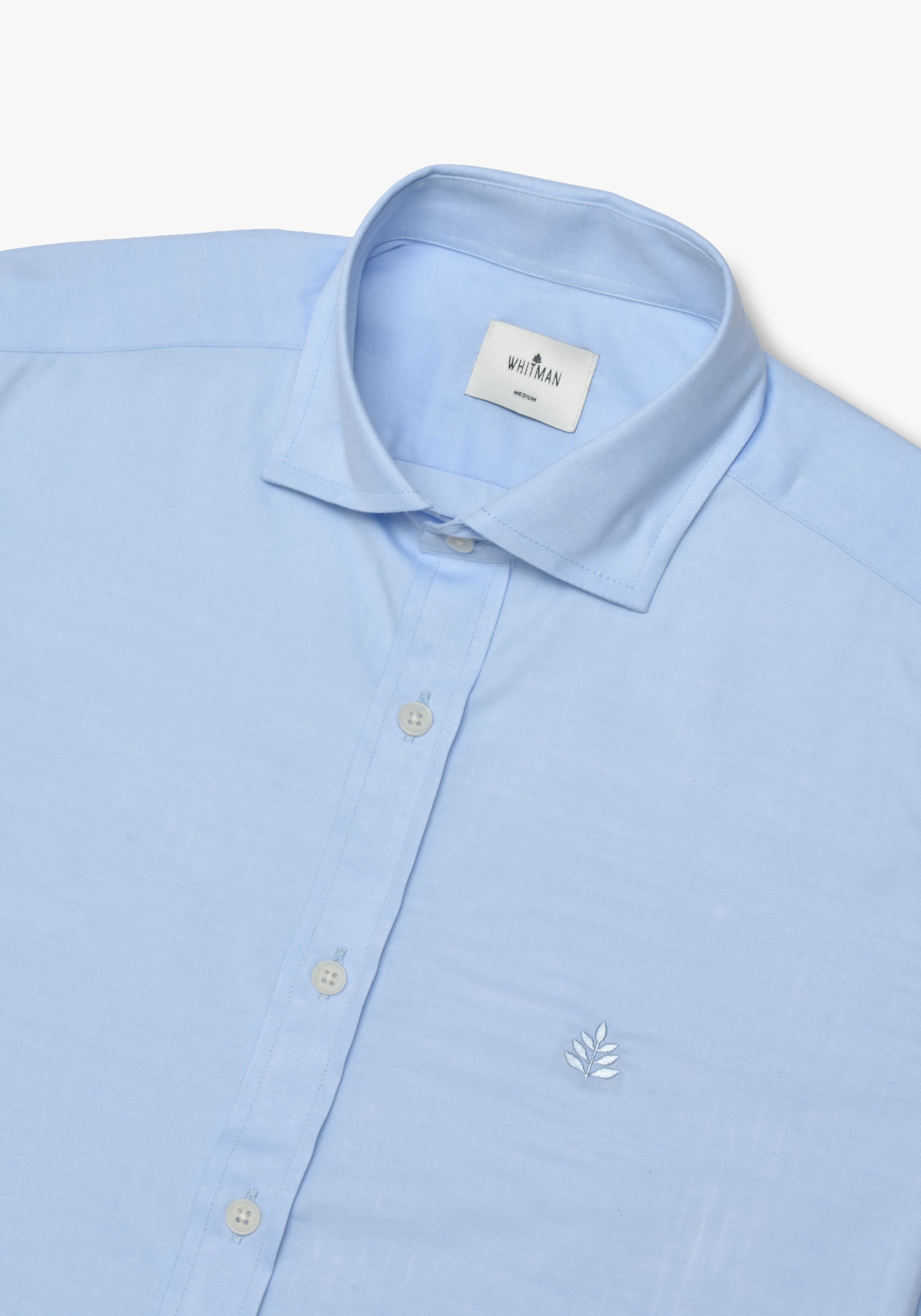 Camisa Whitman Azul Medio Cf Dst