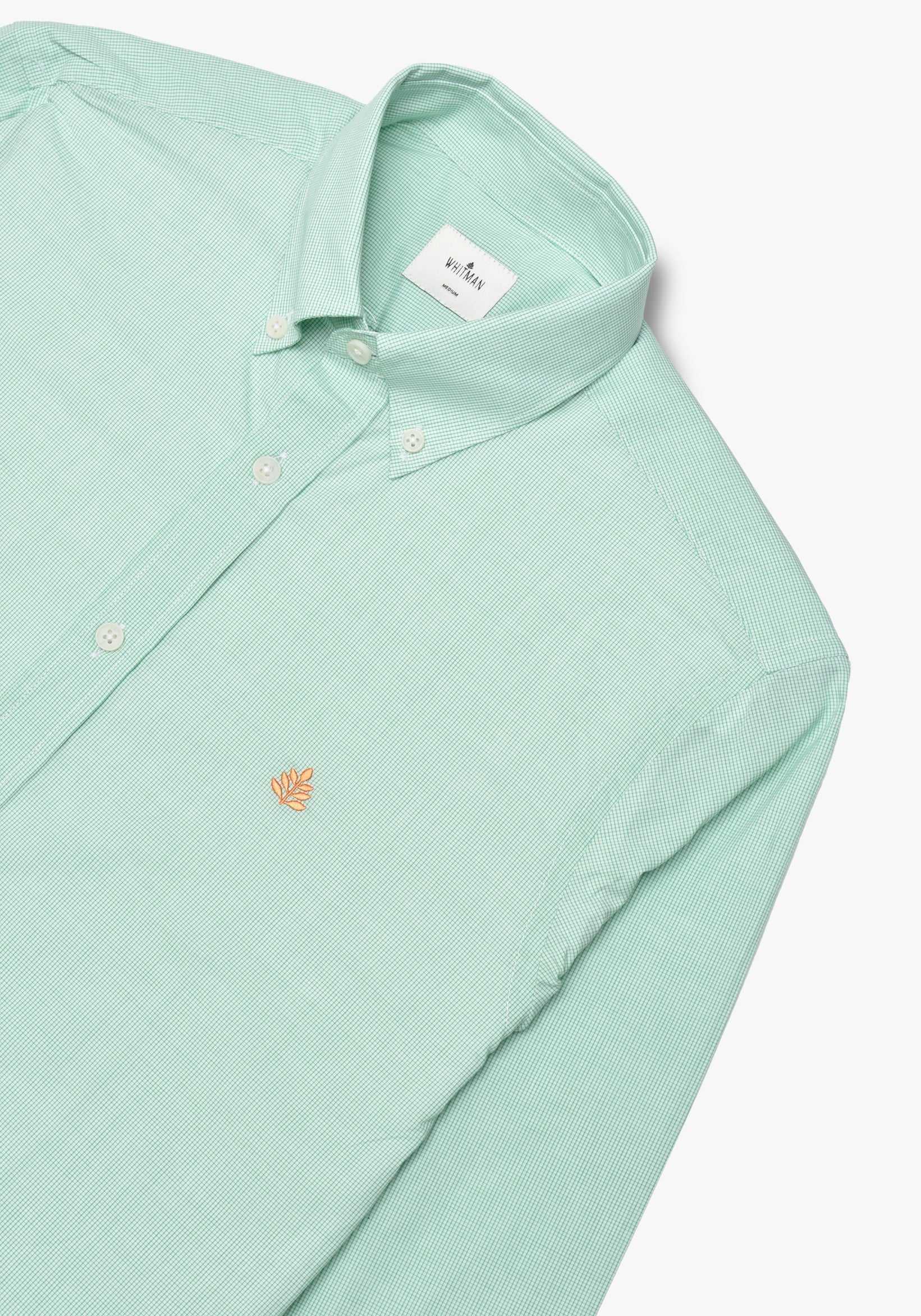 Camisa Whitman Cuadros Peq. Verde - Blanco Cbd