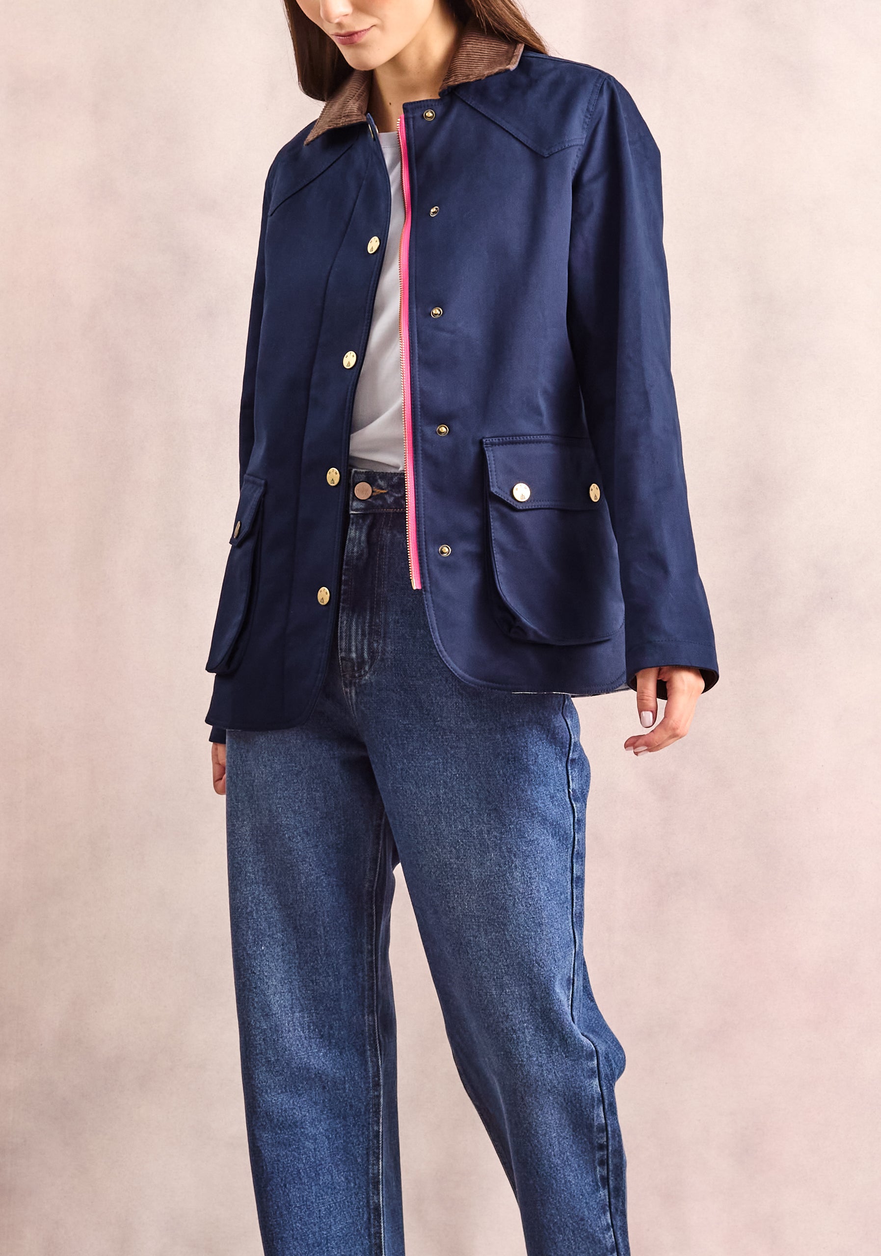 Chamarra Estocolmo Azul Oscuro