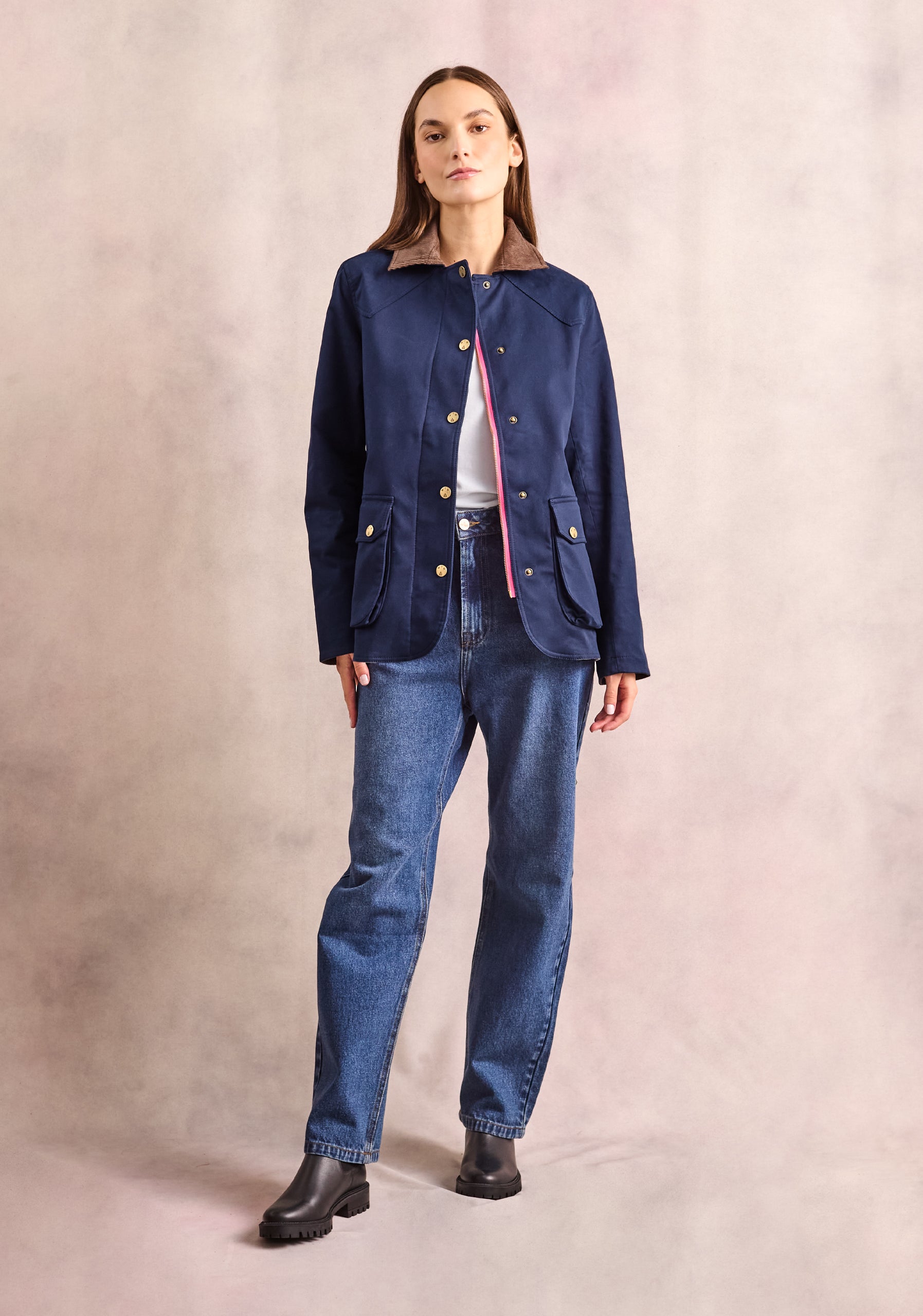 Chamarra Estocolmo Azul Oscuro