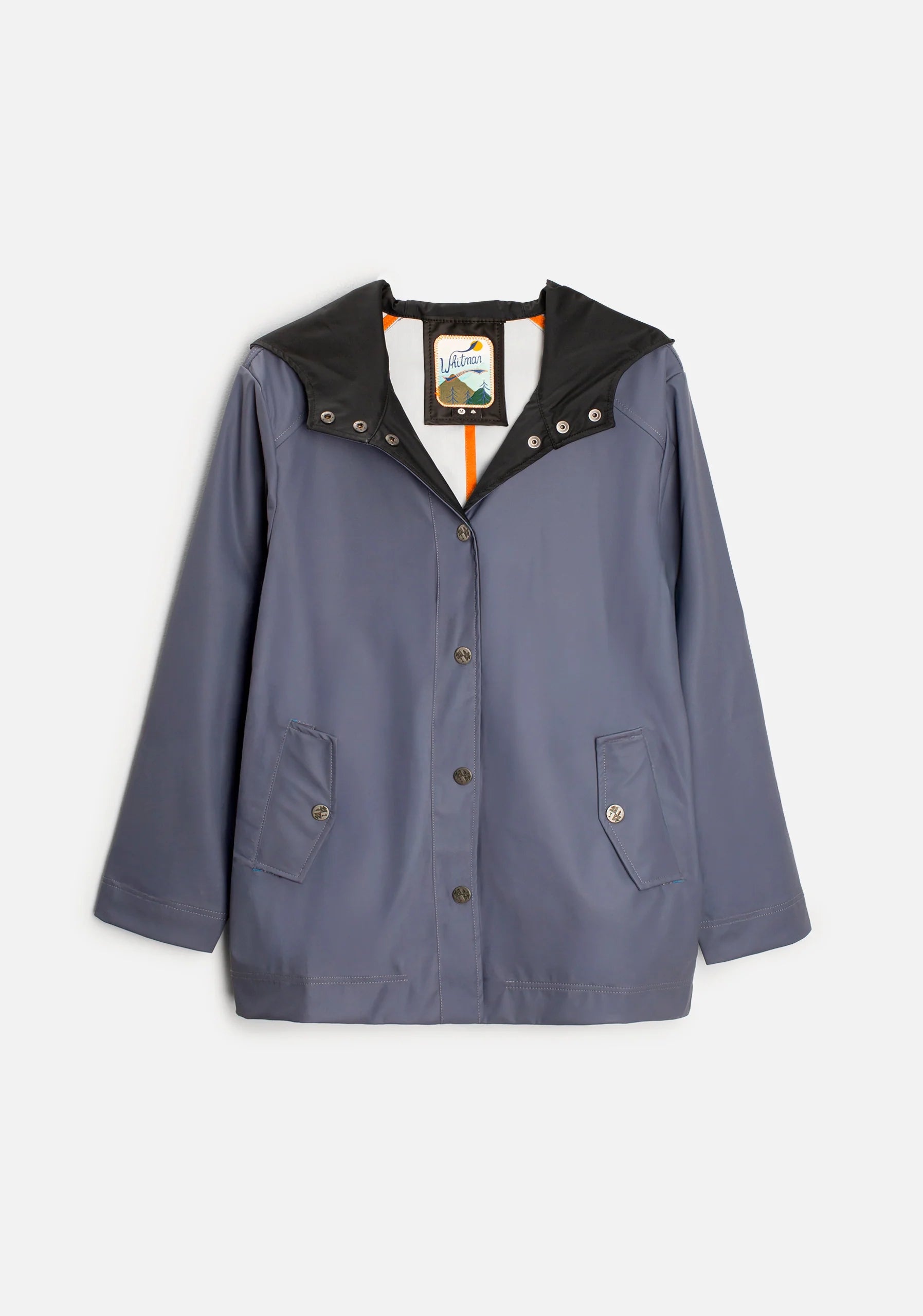 Chamarra H Richmond Unicolor Azul Med