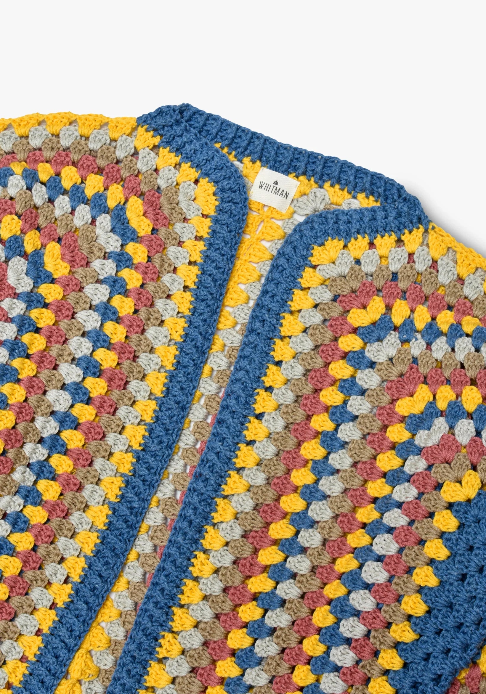 Sweater Abierto Crochet Kalani Multicolor