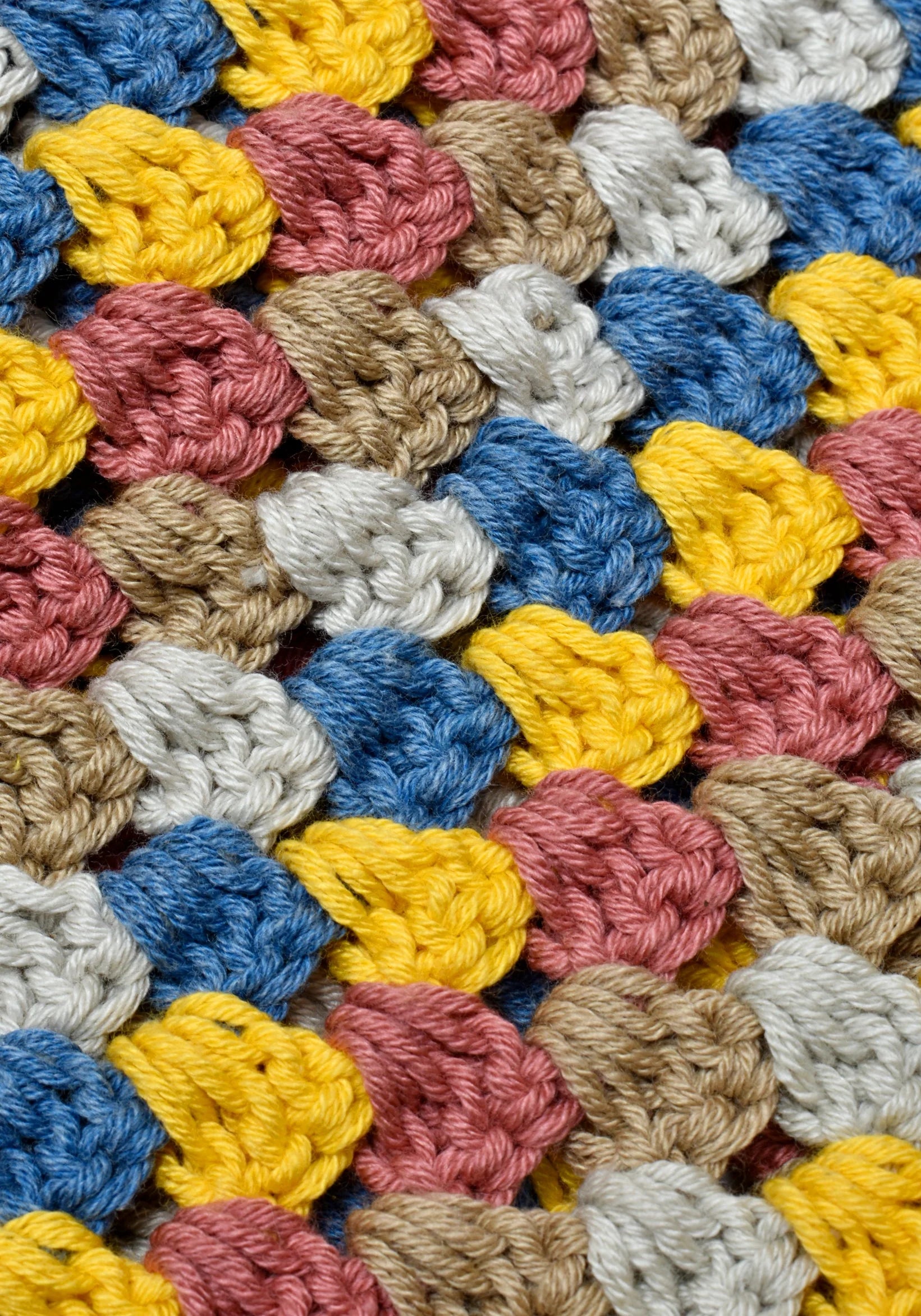 Sweater Abierto Crochet Kalani Multicolor
