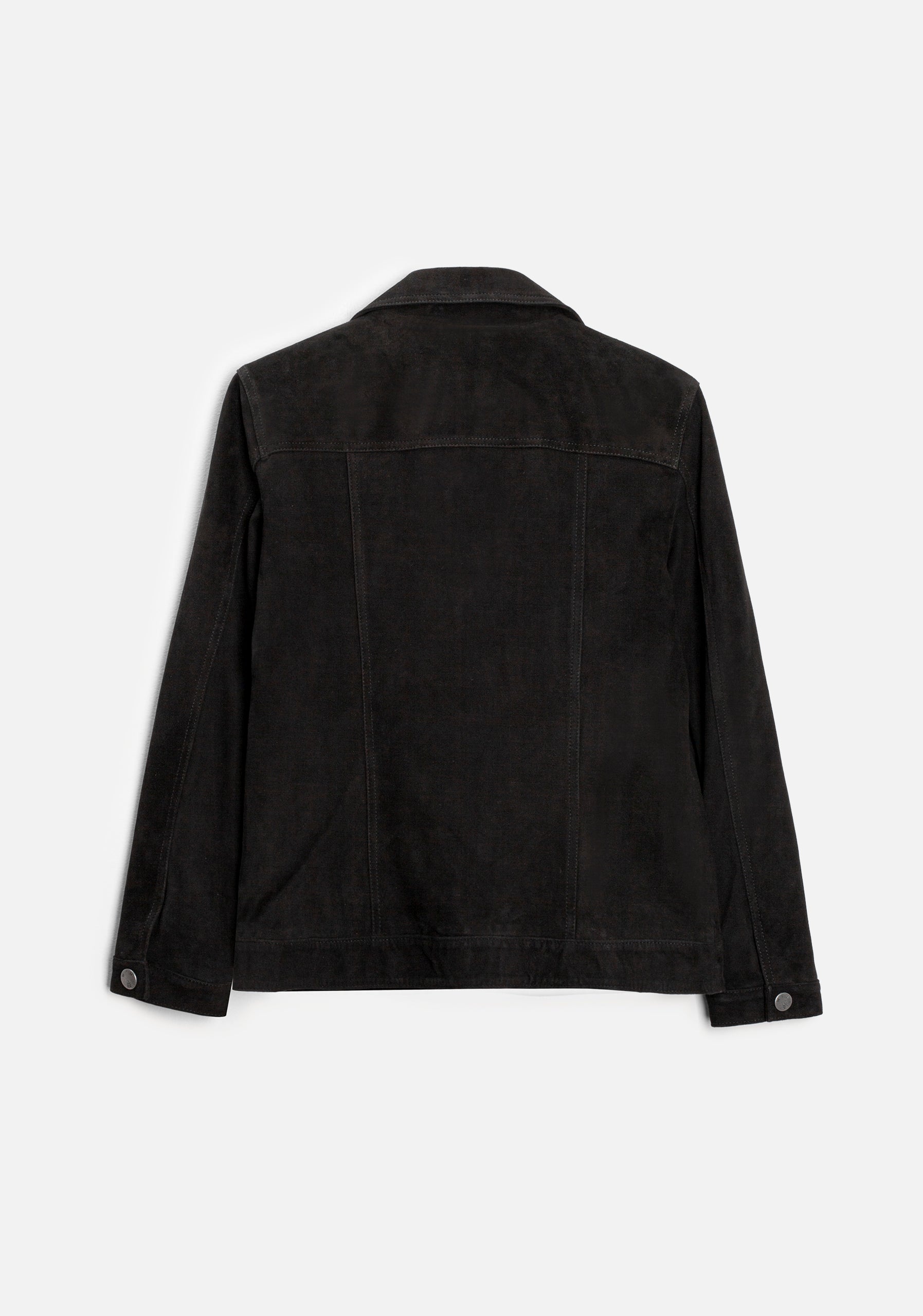 Chamarra Western Gamuza Negro