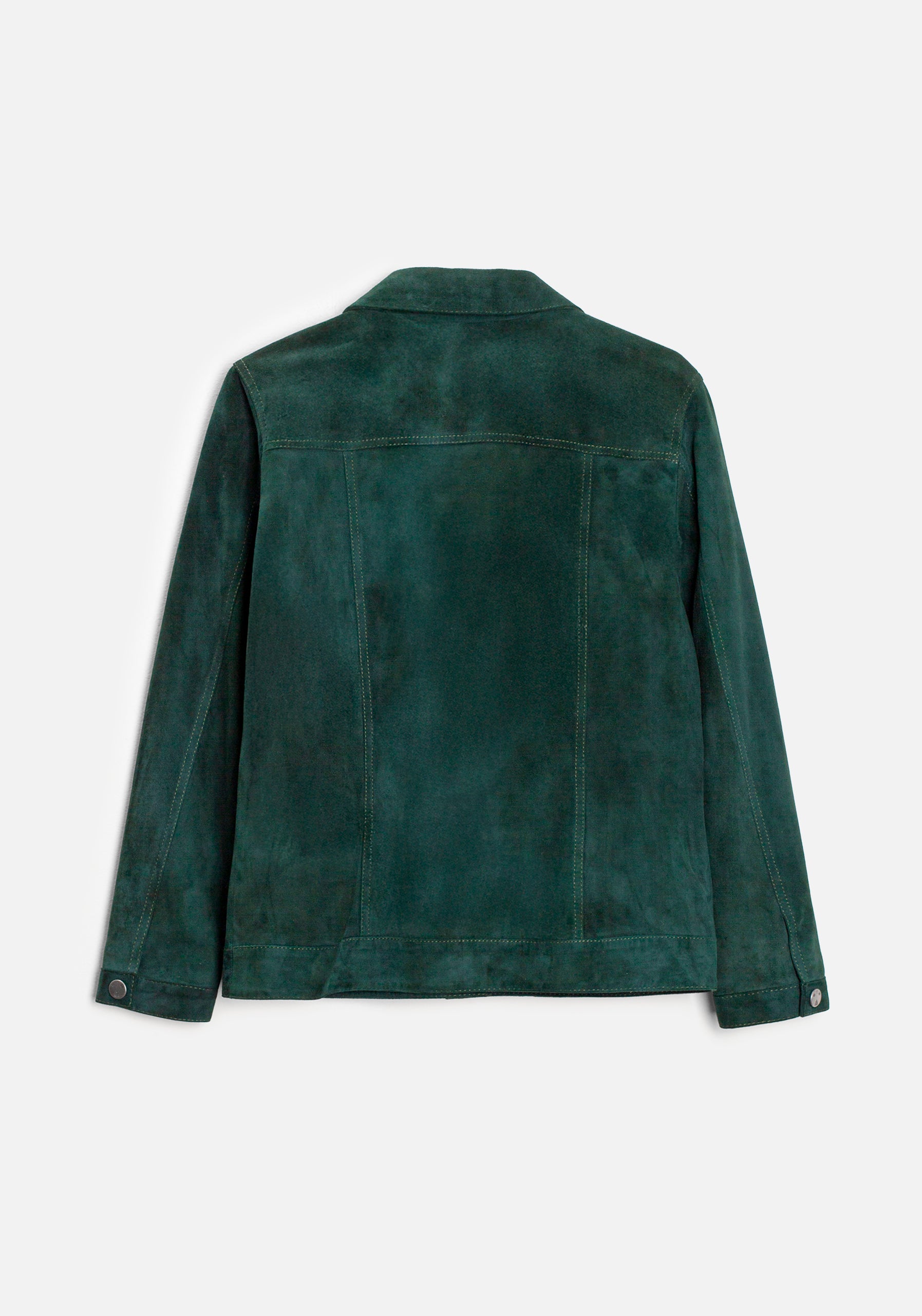 chamarra Western Gamuza Verde Osc