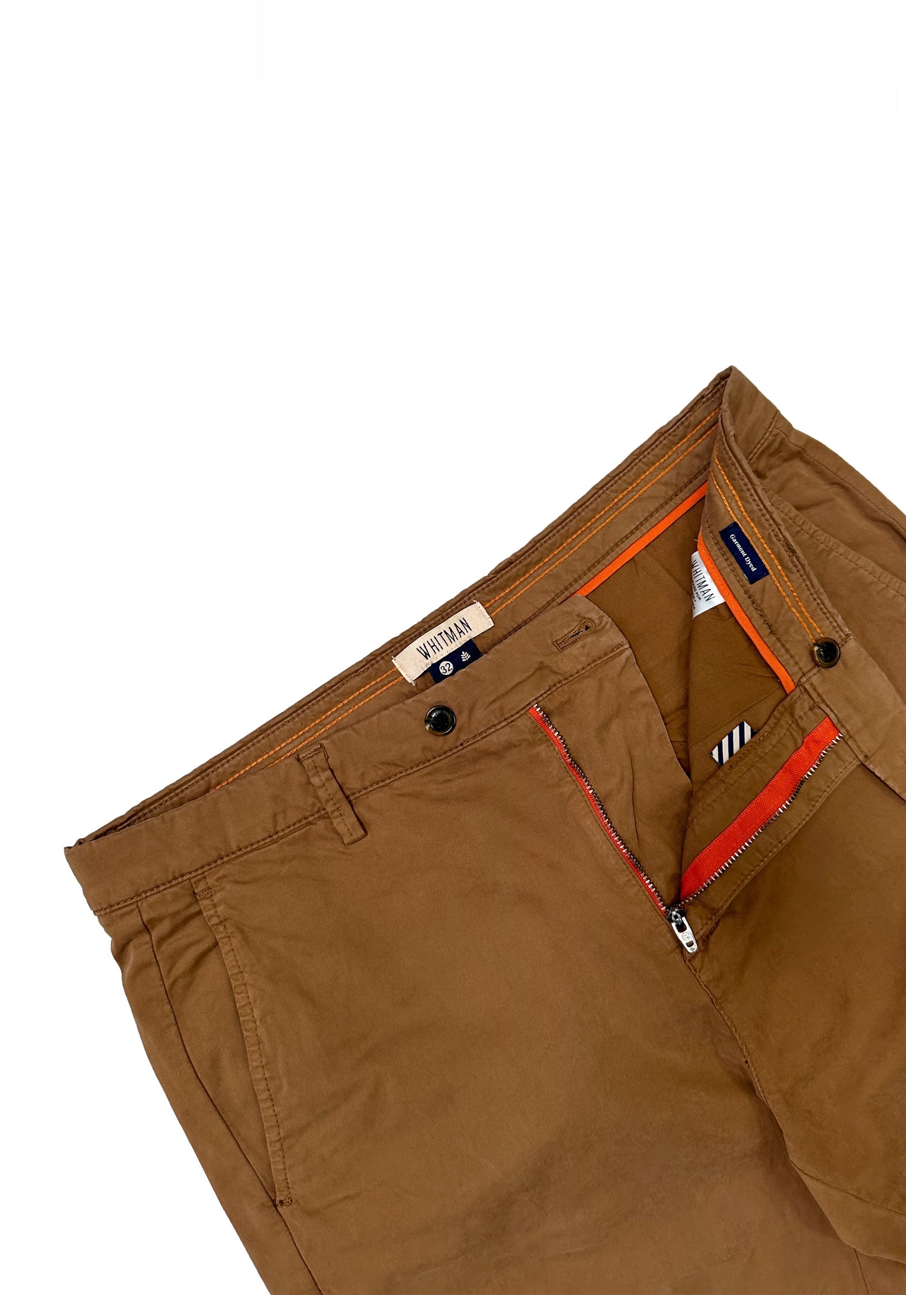 Pantalon H Chino Unicolor Ocre