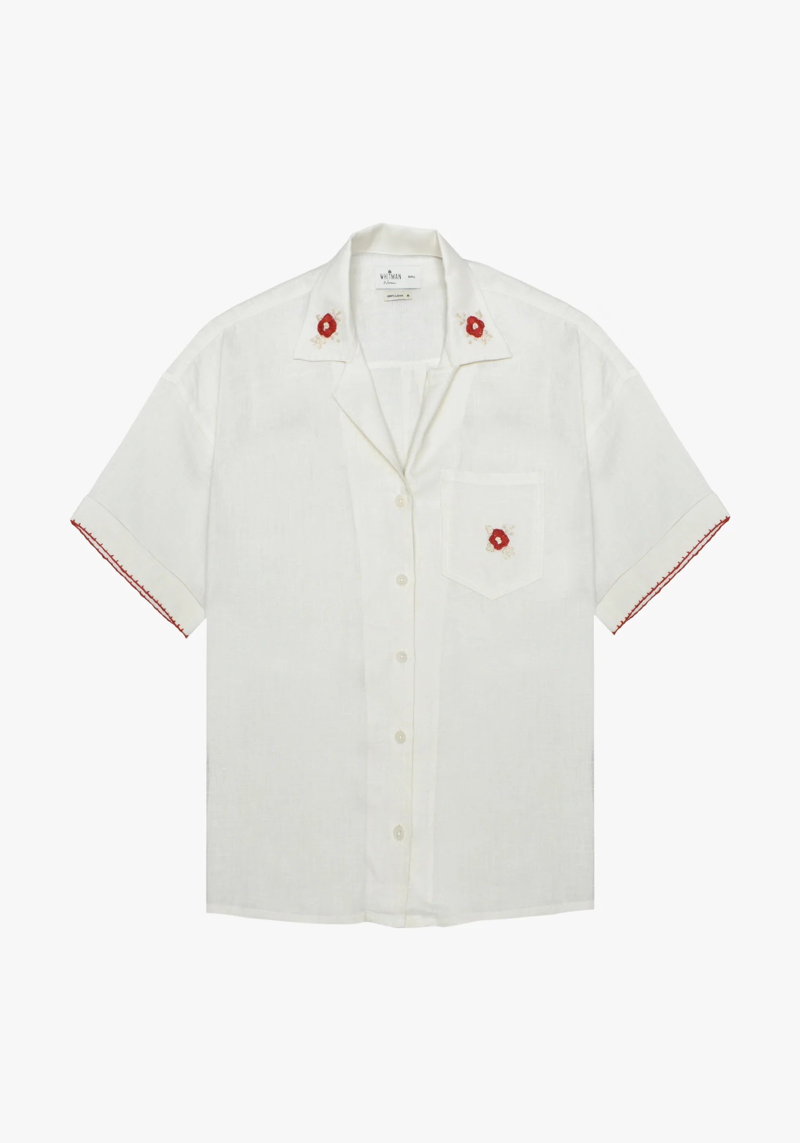 Conjunto Lino Praia Bordado Marfil