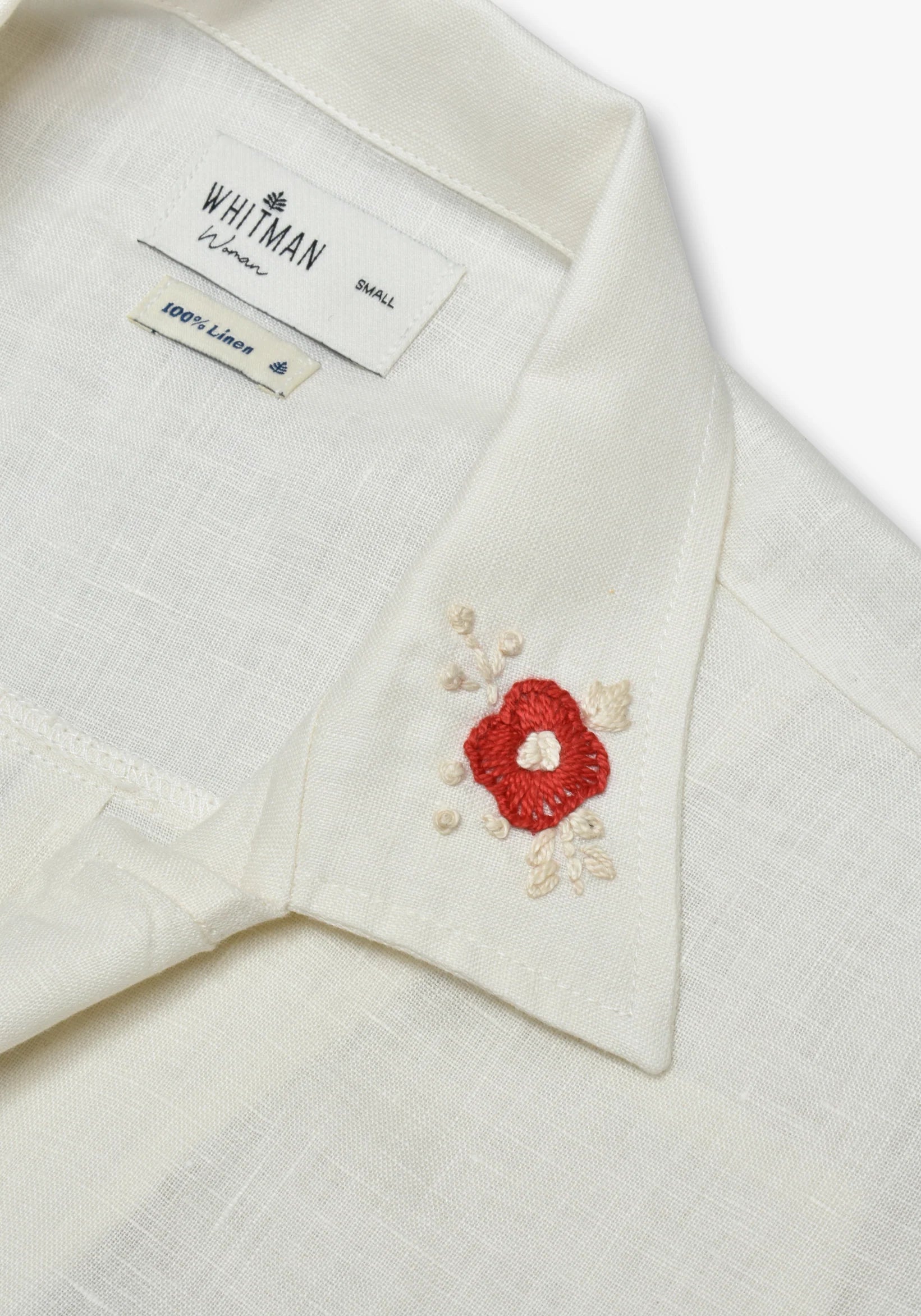 Conjunto Lino Praia Bordado Marfil