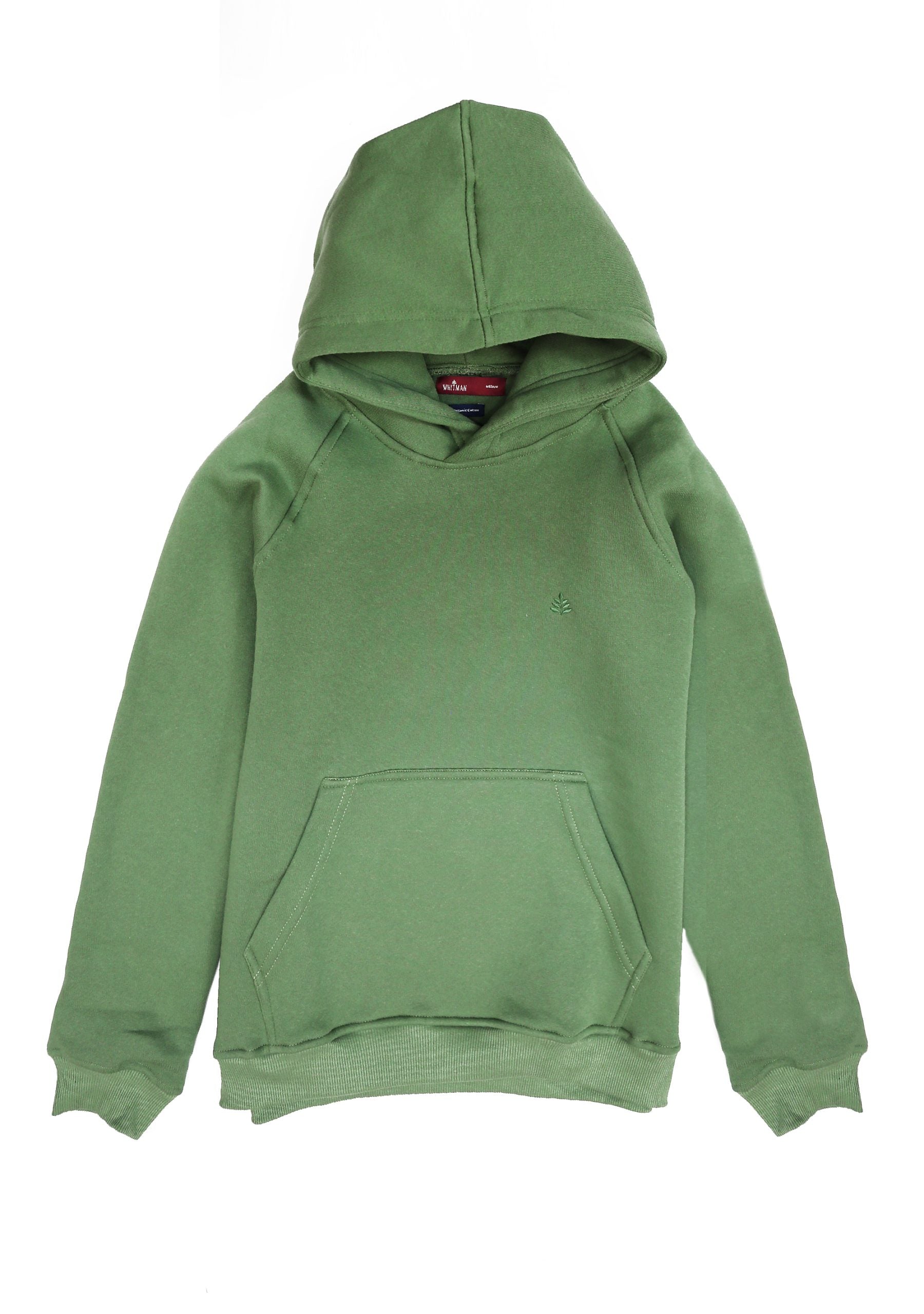 Hoodie Mujer Clasico Verde Medio