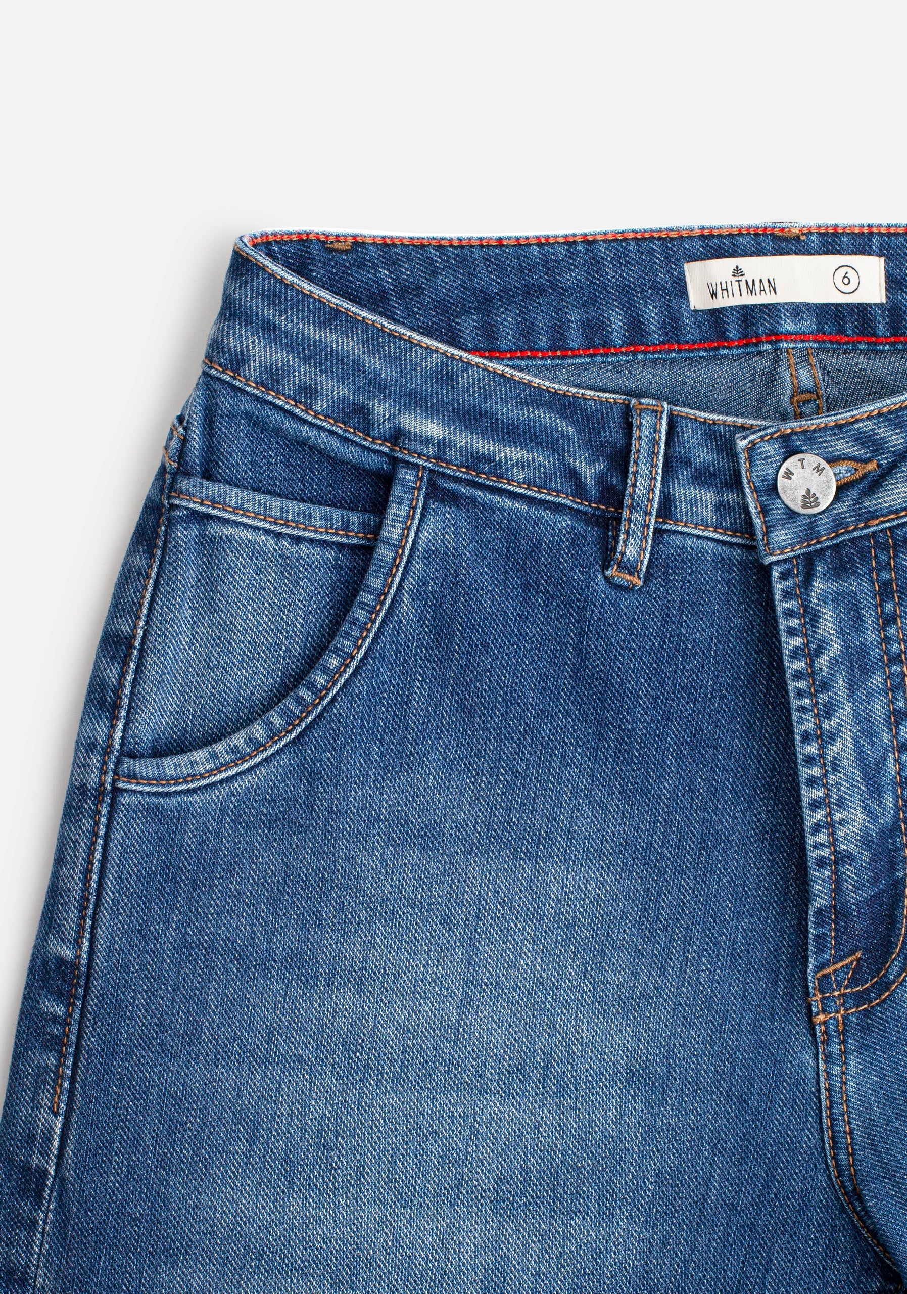 Pantalón de Mezclilla Lennox Azul Medio
