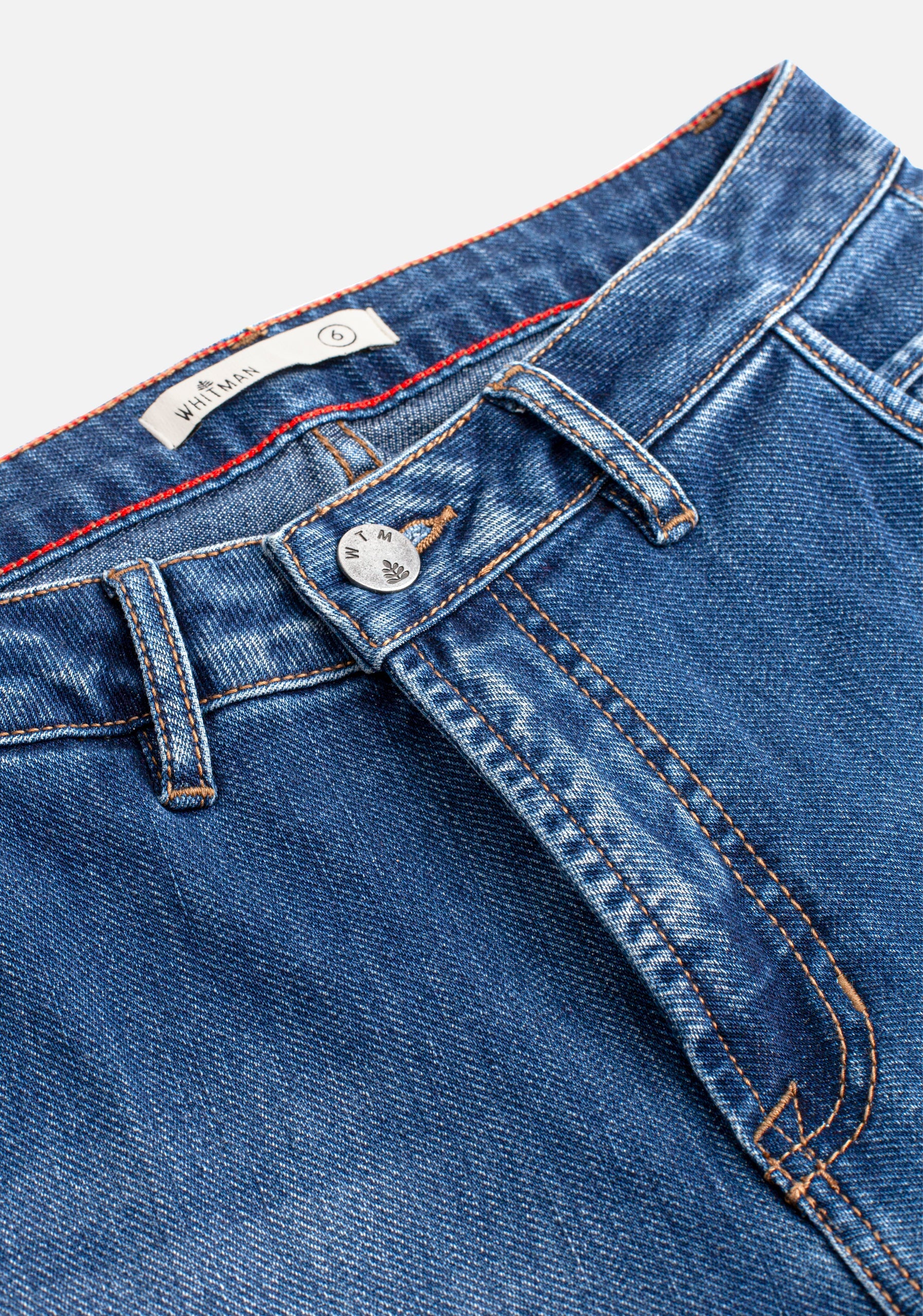 Pantalón de Mezclilla Lennox Azul Medio
