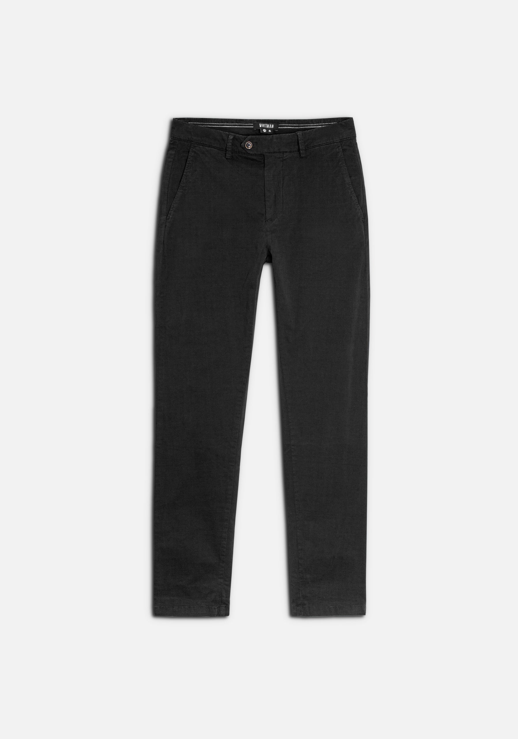 Pantalon H Chino Unicolor Negro