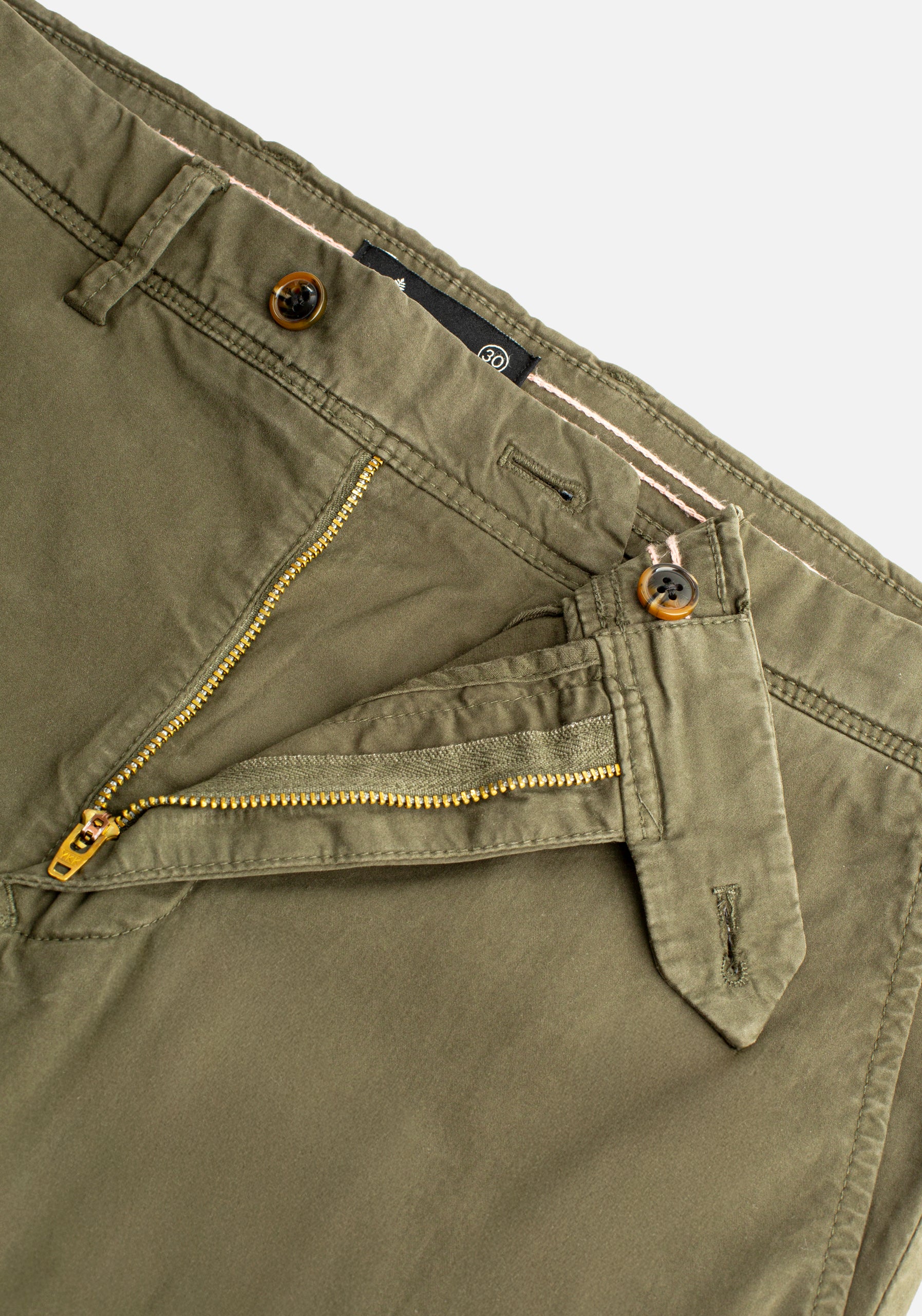 Pantalon H Chino Unicolor Verde Olive