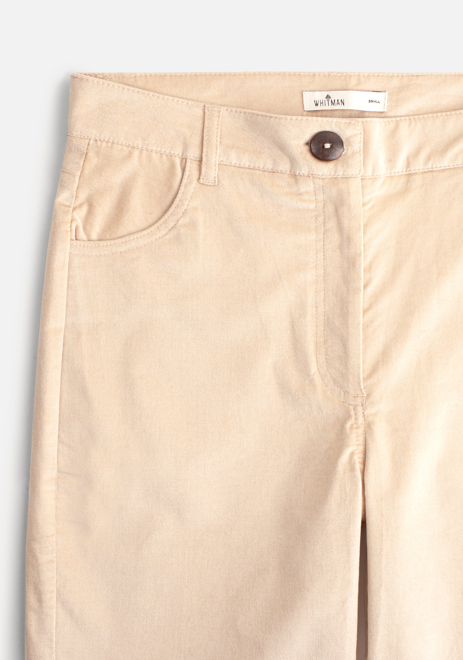 Pantalon Lourdes Pana Lisa Beige