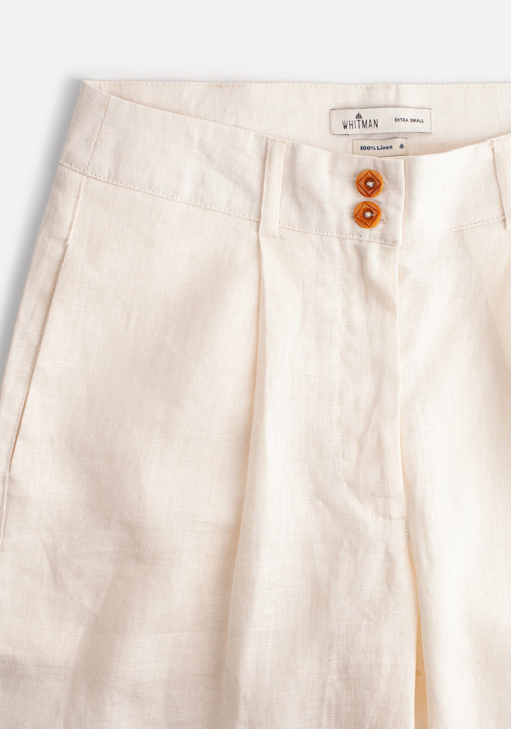 Pantalon Manaos Lino Marfil