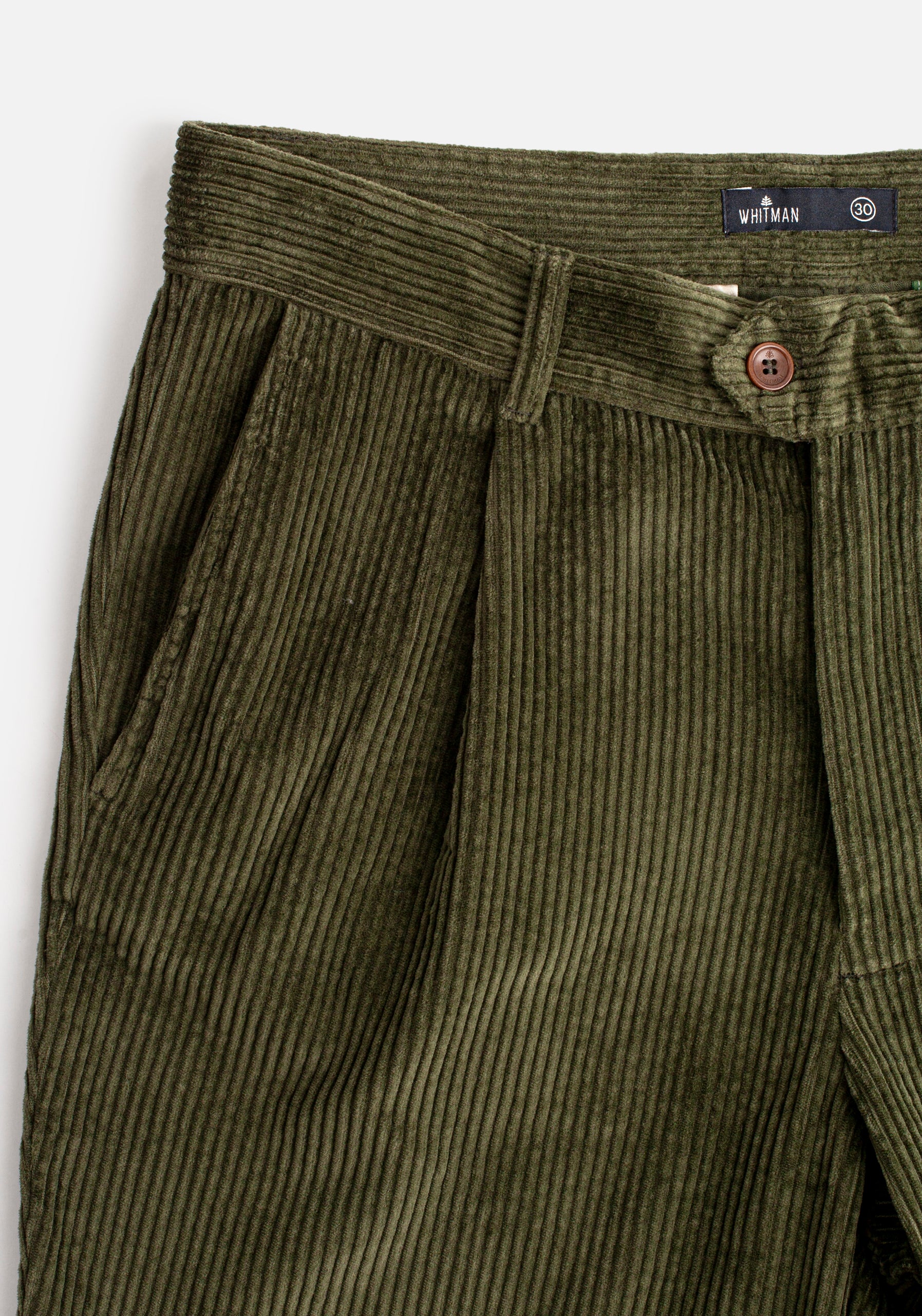 Pantalon Pana Hudson Verde Medio