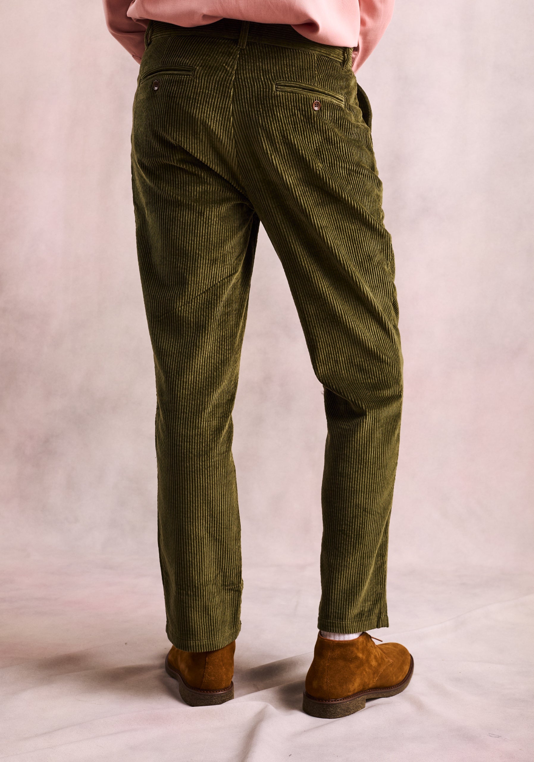 Pantalon Pana Hudson Verde Medio