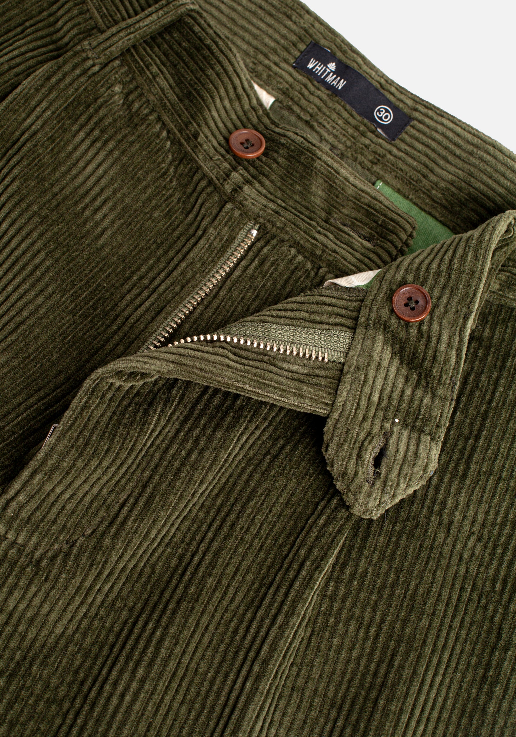 Pantalon Pana Hudson Verde Medio