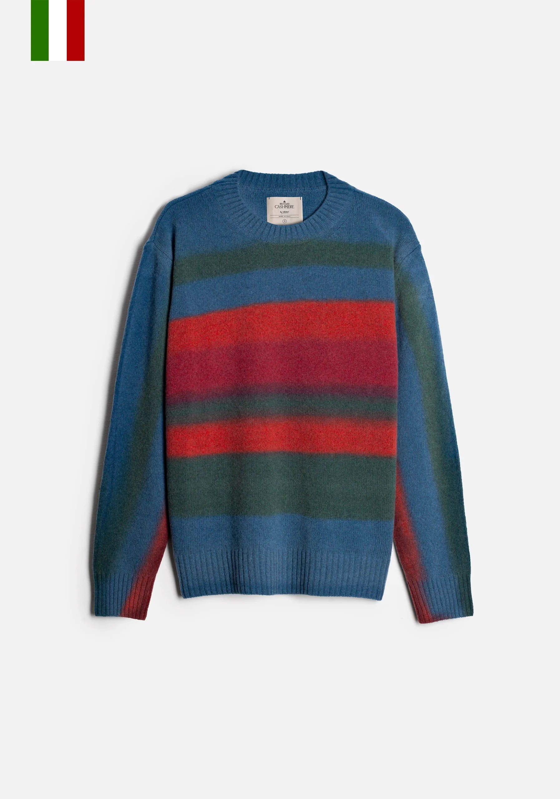 Sweater Knit Kane Crd Verde - Naranja