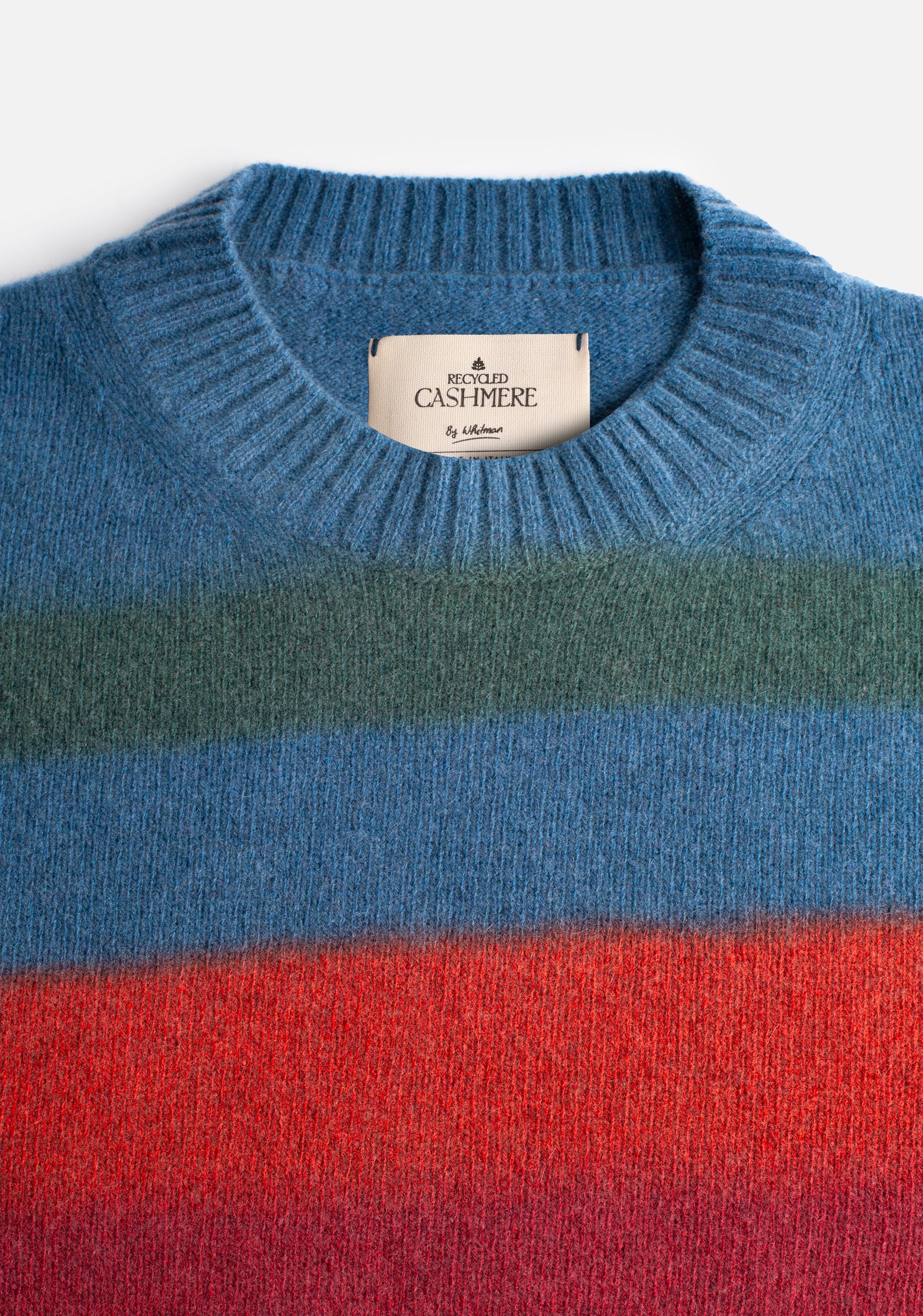 Sweater Knit Kane Crd Verde - Naranja