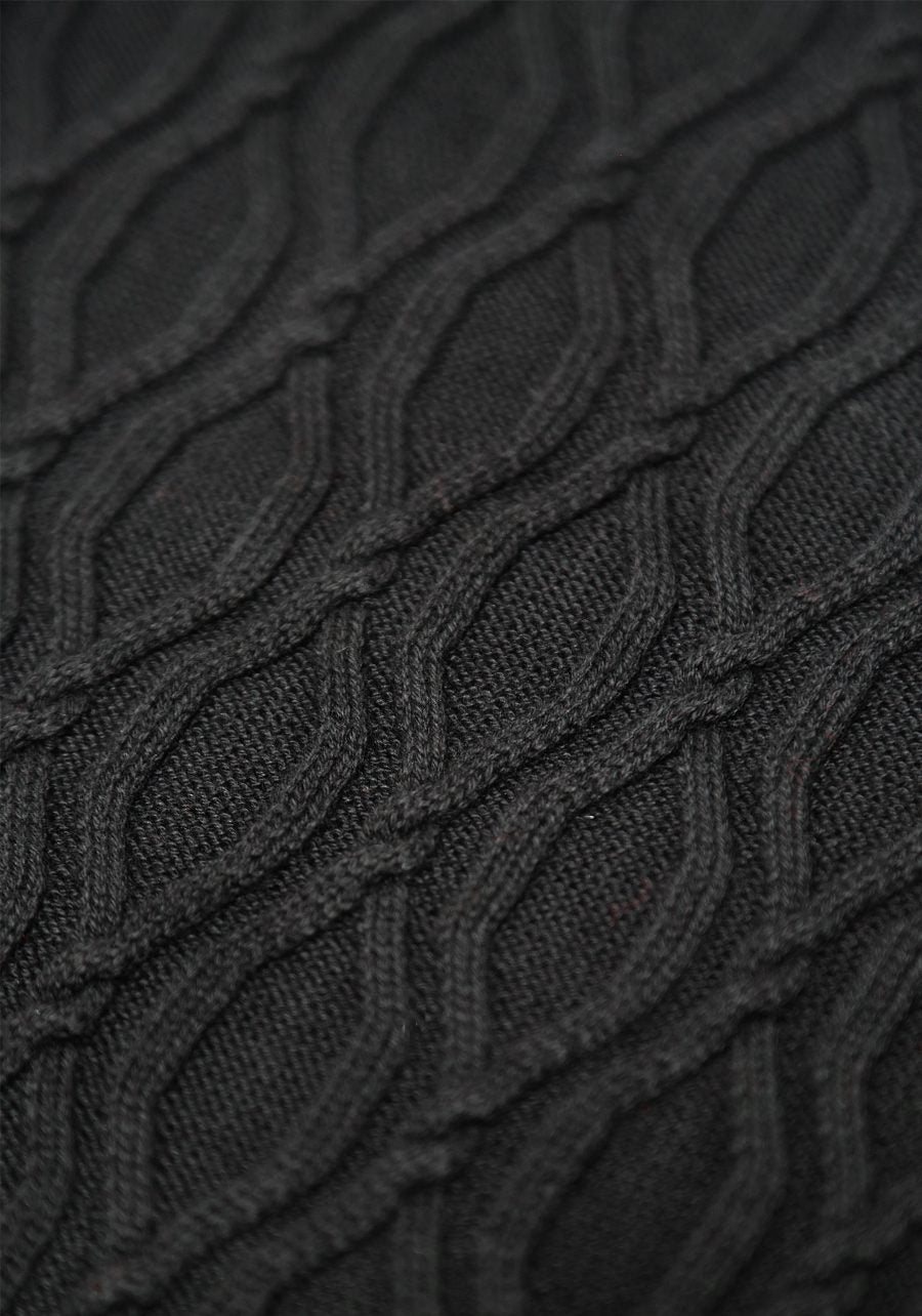 Sweater Rombos Negro