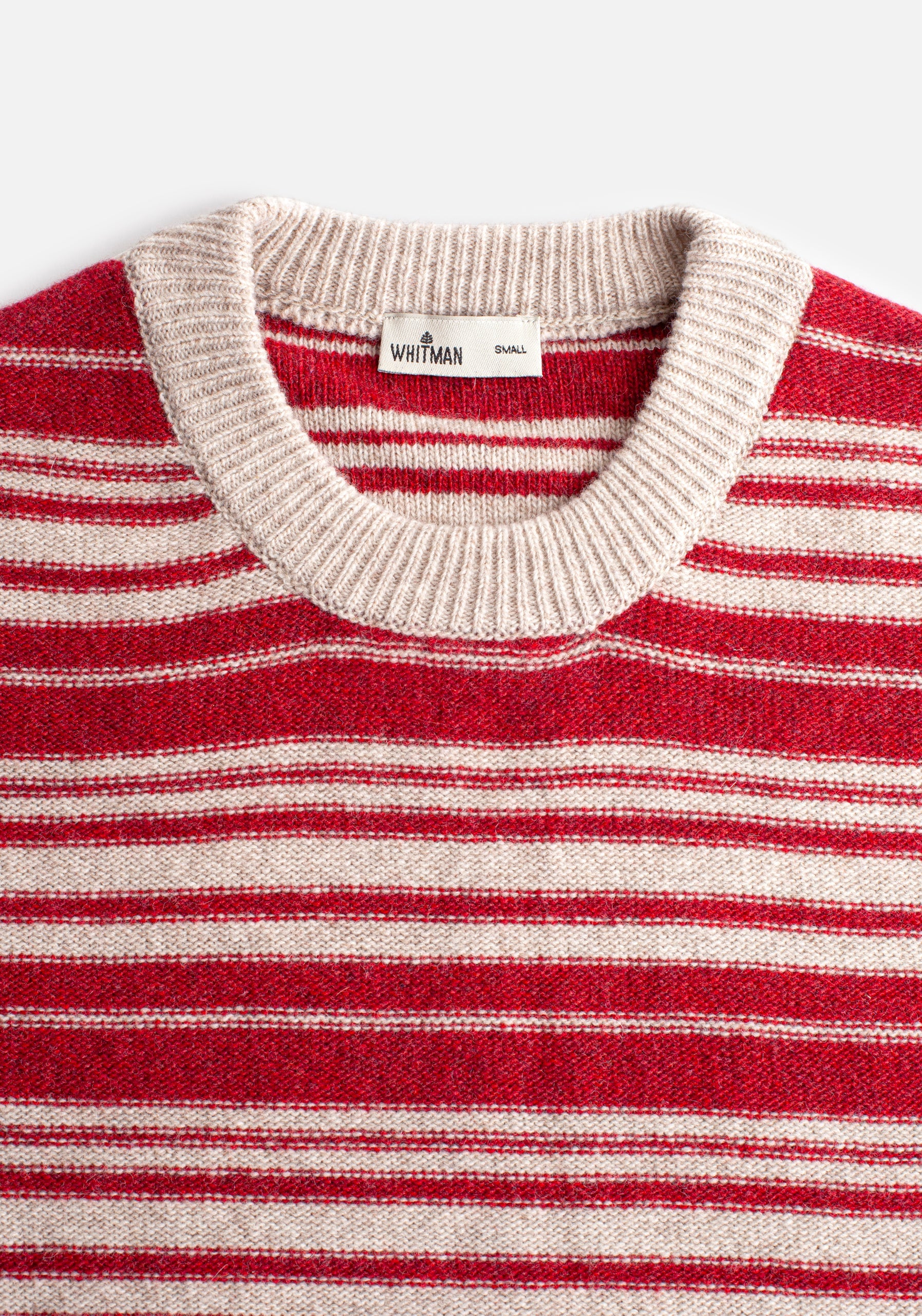 Sweater Torrance Crd Rojo Rayas