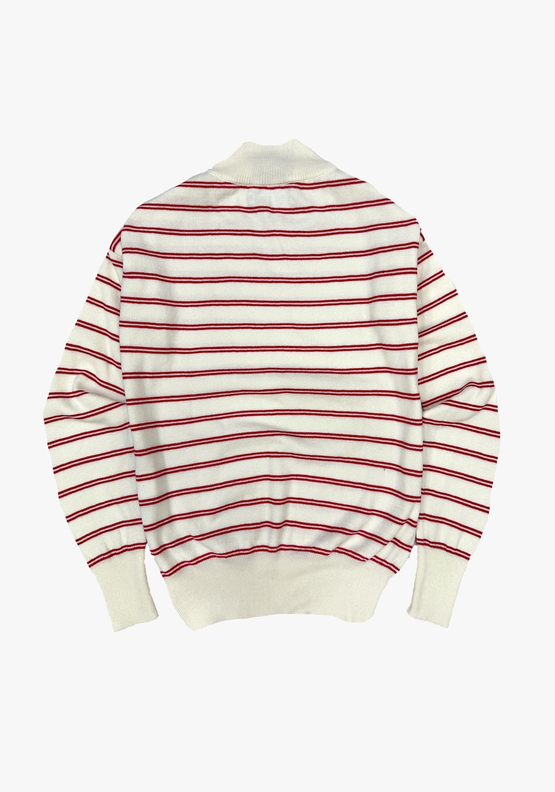 Sweater Maryland Hueso / Rojo