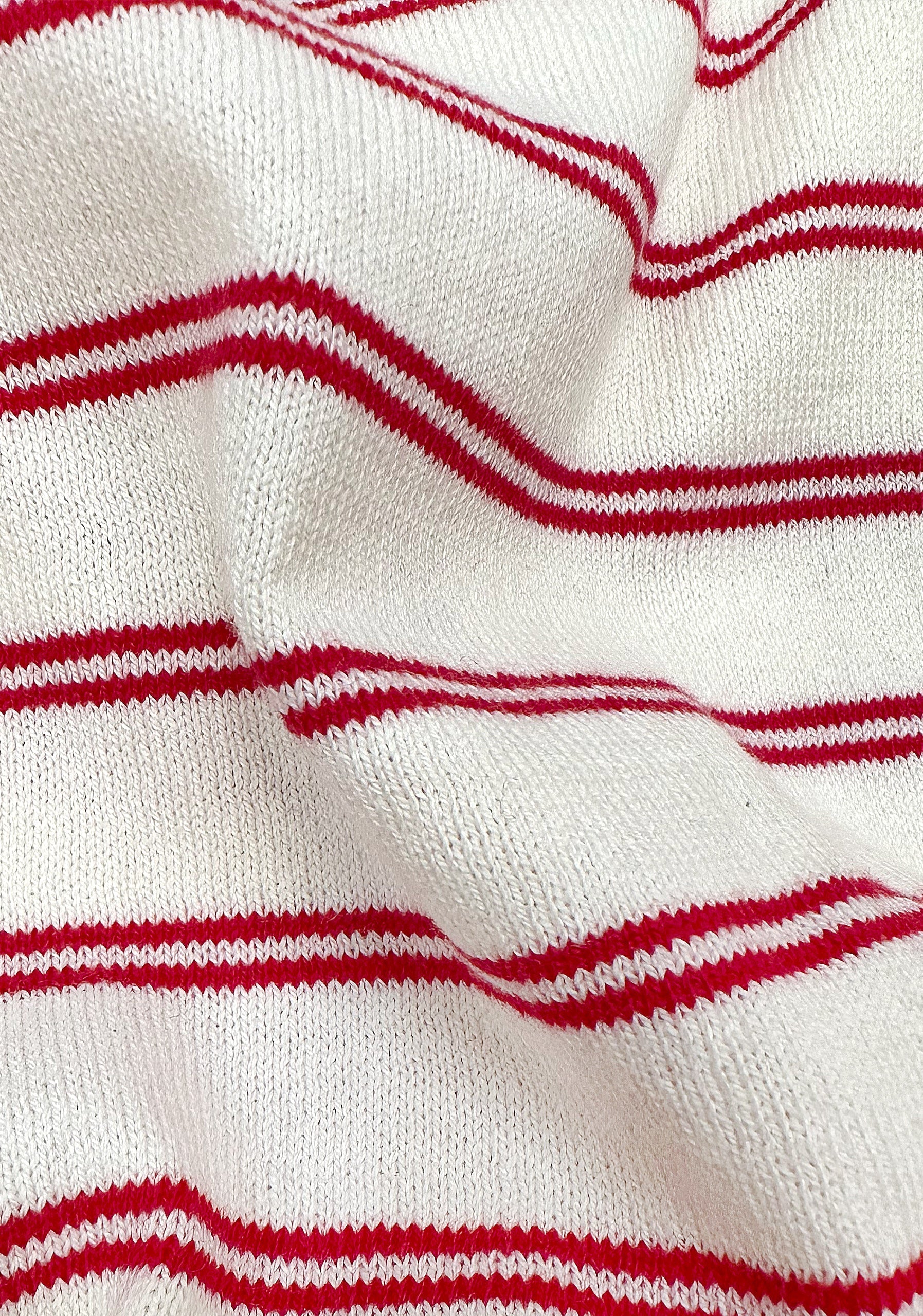 Sweater Maryland Hueso / Rojo