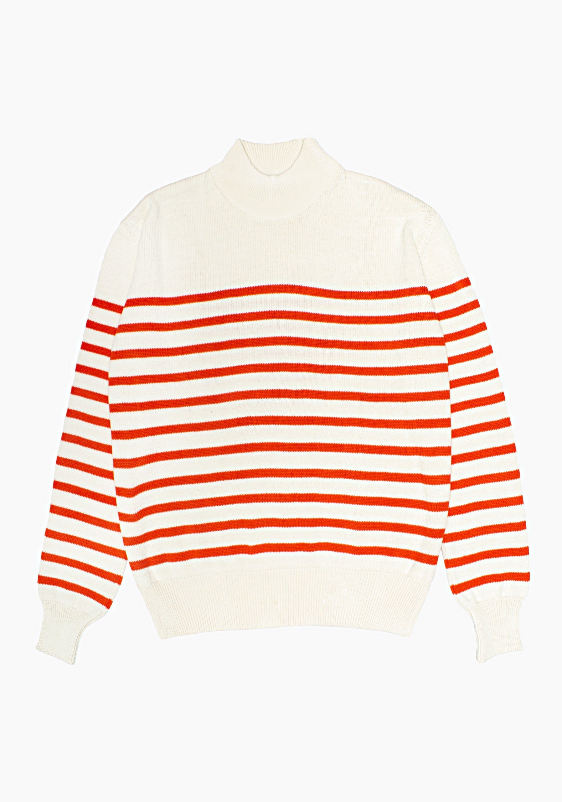 Sweater Virginia Hueso / Naranja