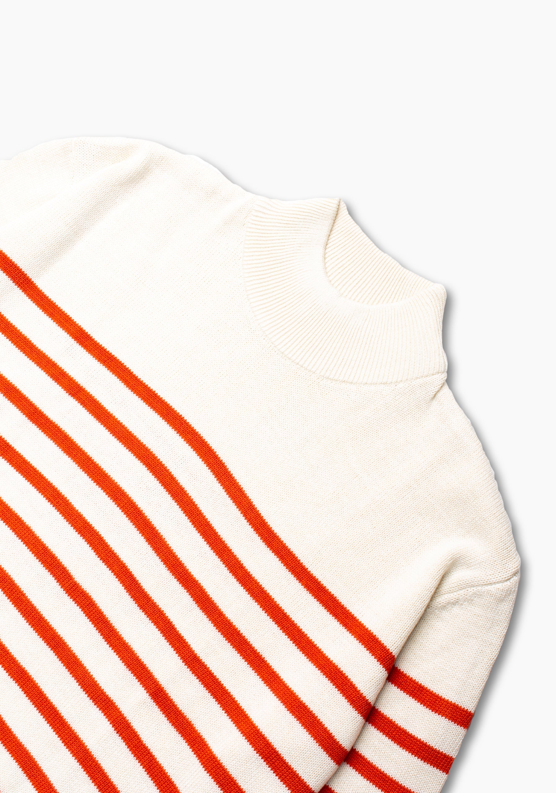 Sweater Virginia Hueso / Naranja