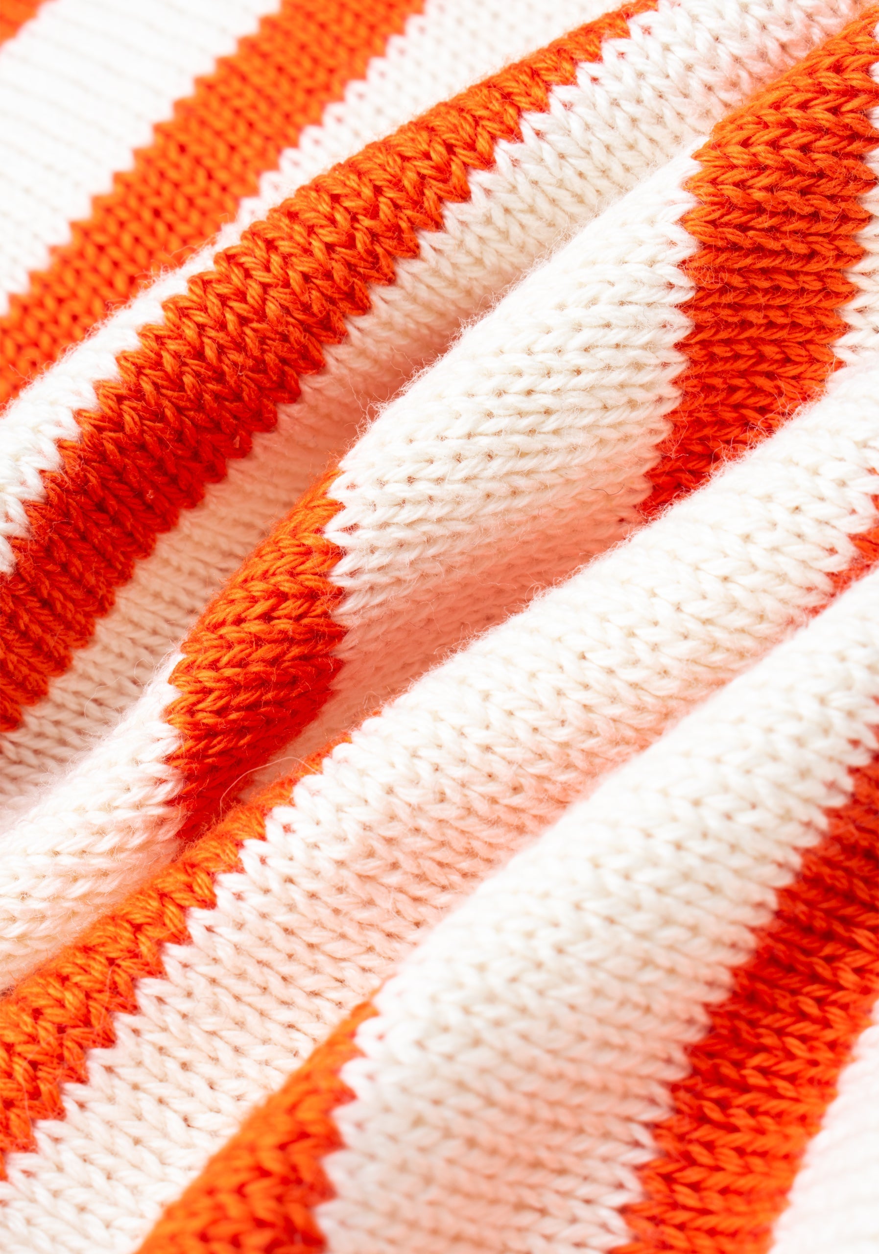 Sweater Virginia Hueso / Naranja