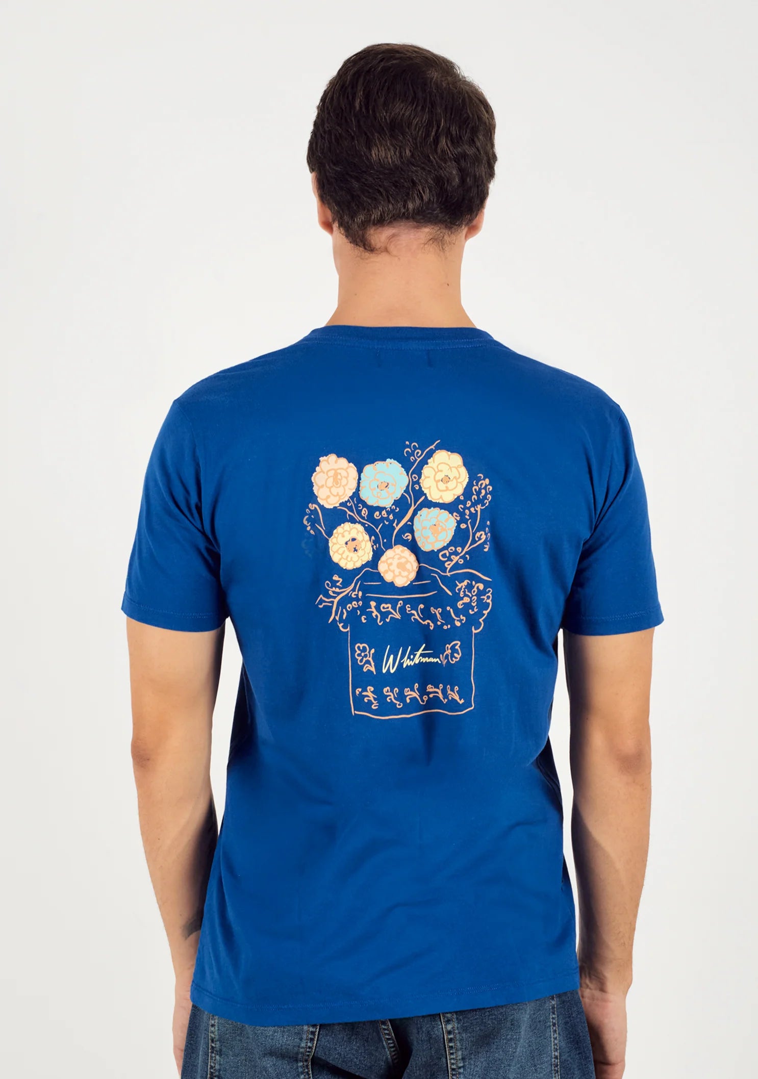 Playera Nathan Azul Medio