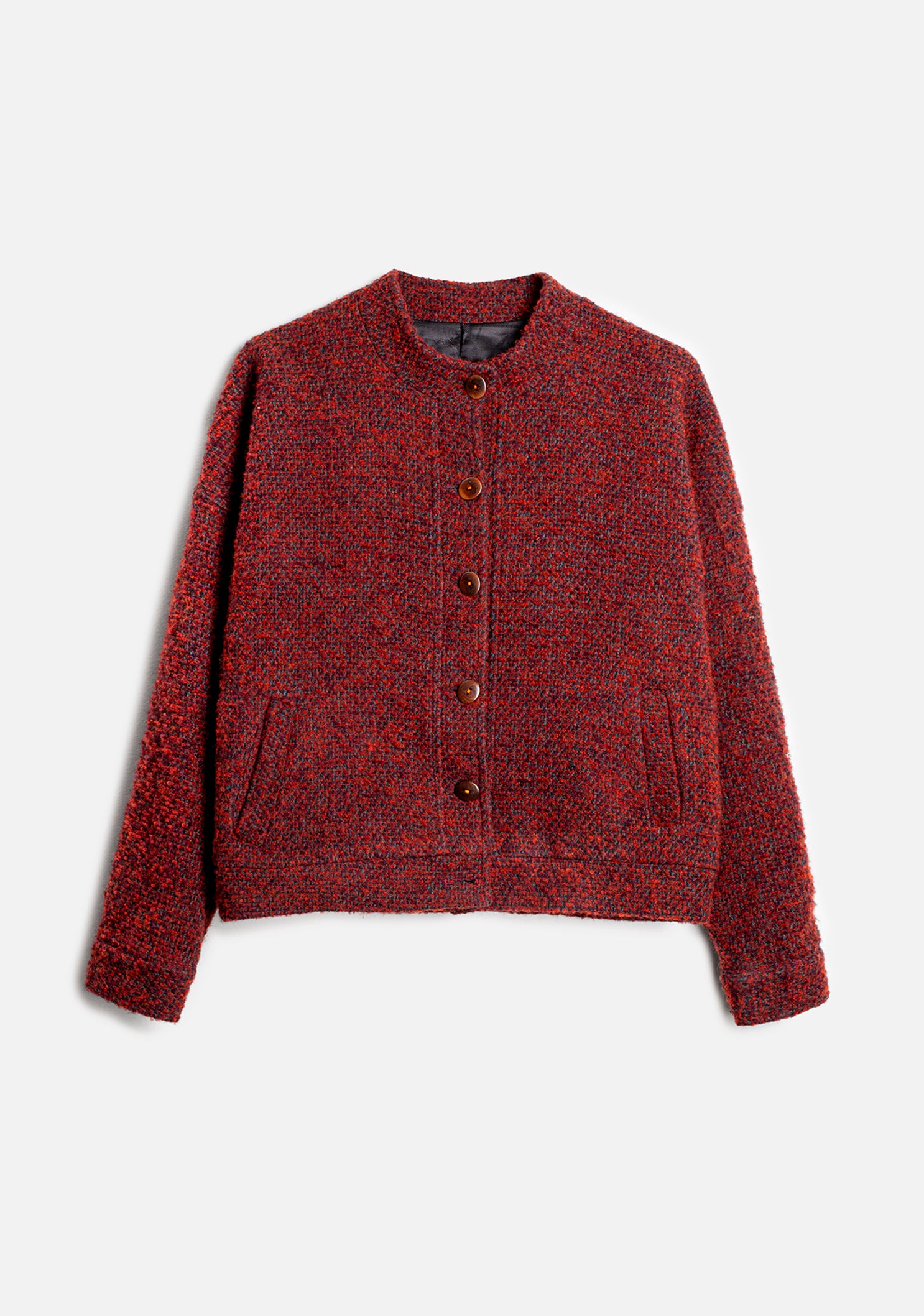 Chamarra Mavis Vino Jaspe