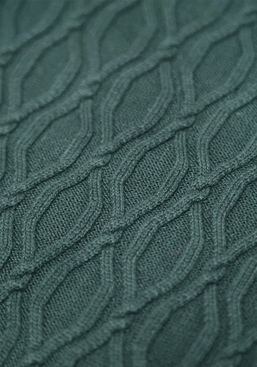 Sweater Rombos Verde Oscuro