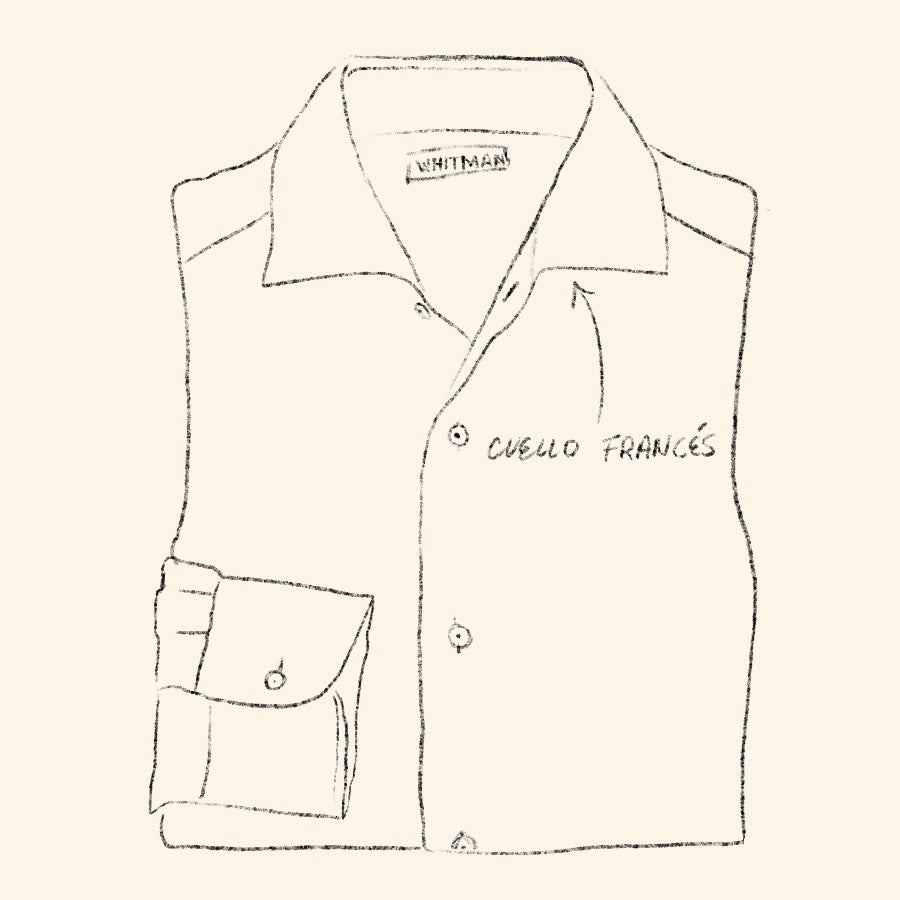 Camisas Cuello Francés