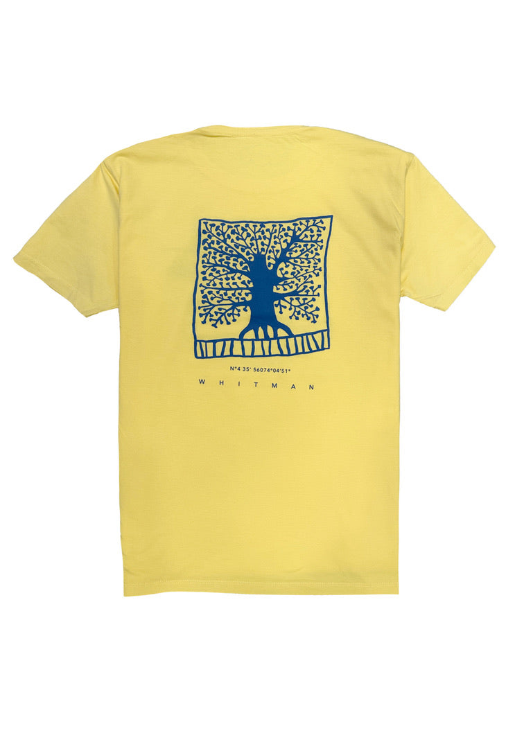 Playera Franklin Amarillo Claro