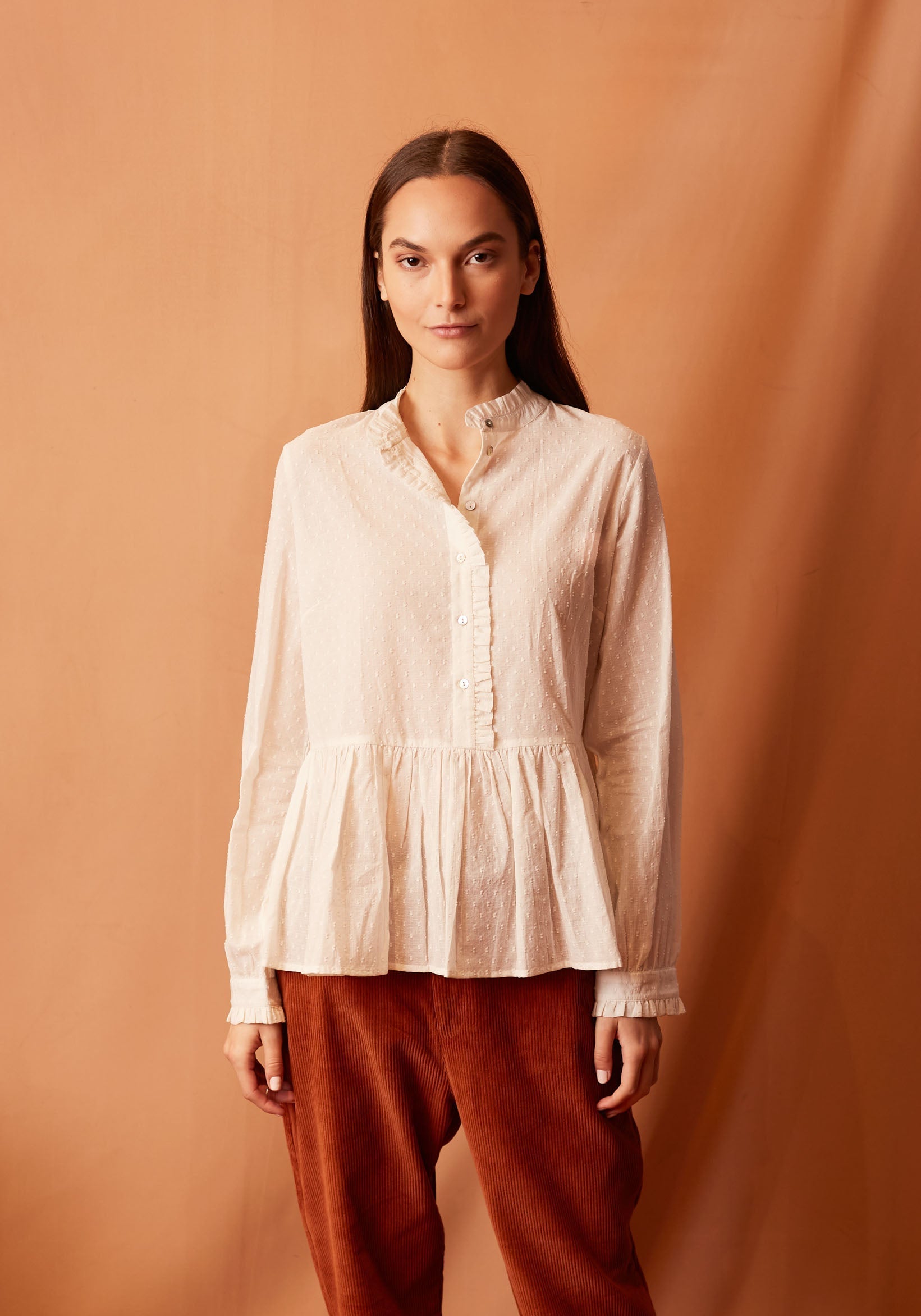 Blusa Calcuta Marfil