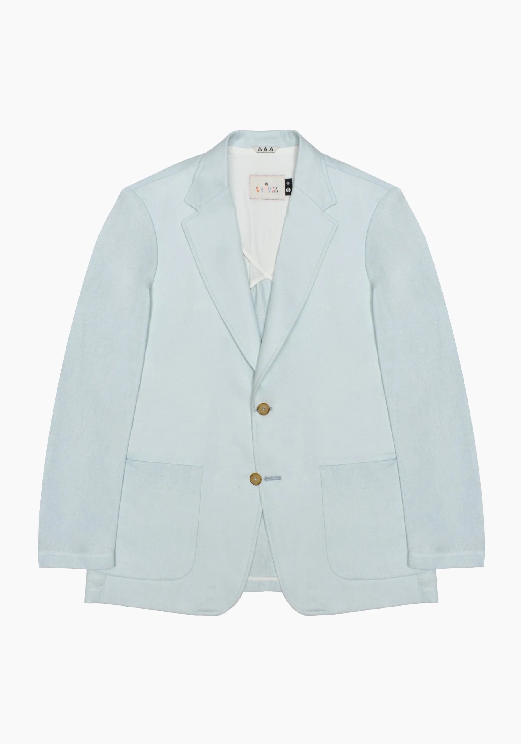 Saco Lino Azul Celeste